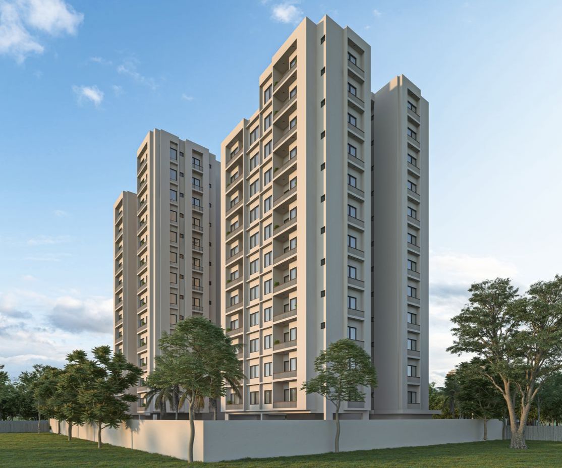 F_003 of real estate project Hari Darshan Sky located at Chhani, Vadodara, Gujarat