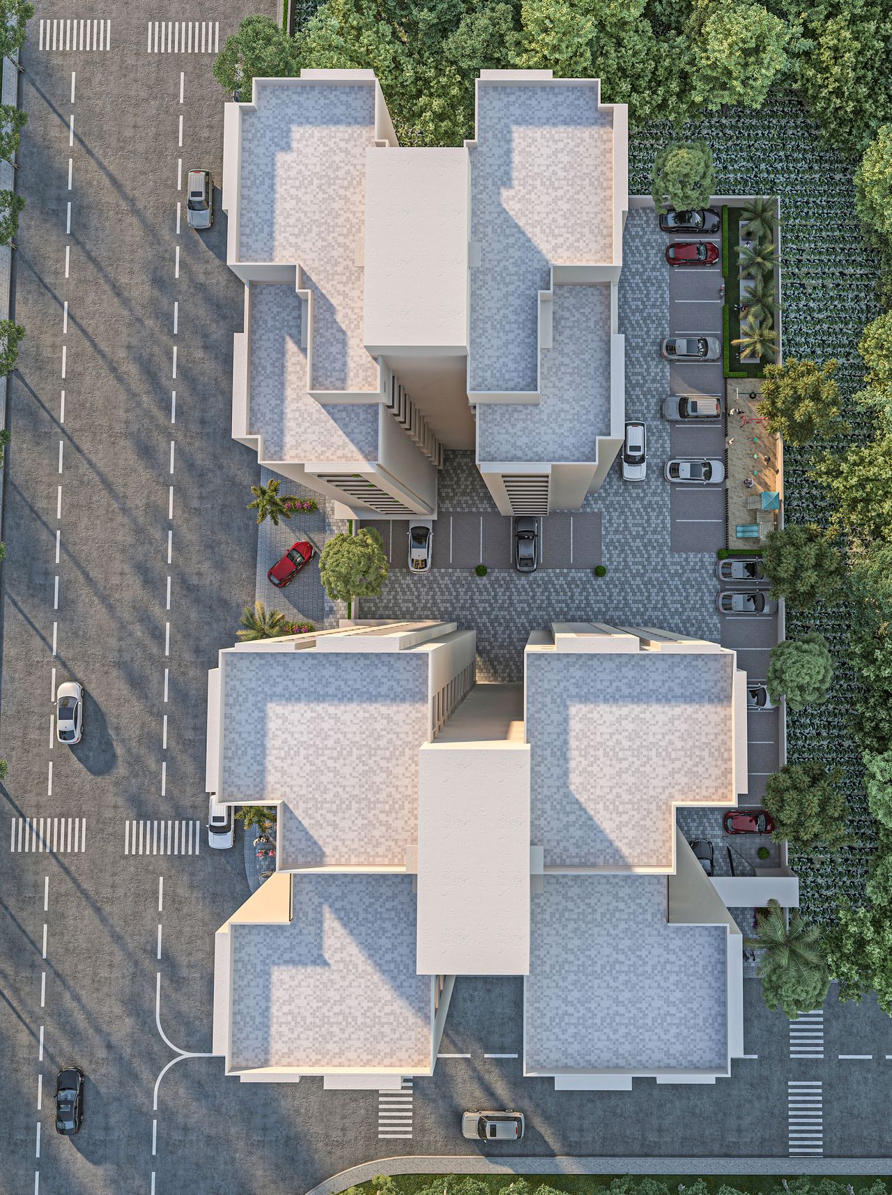 F_006 of real estate project Hari Darshan Sky located at Chhani, Vadodara, Gujarat