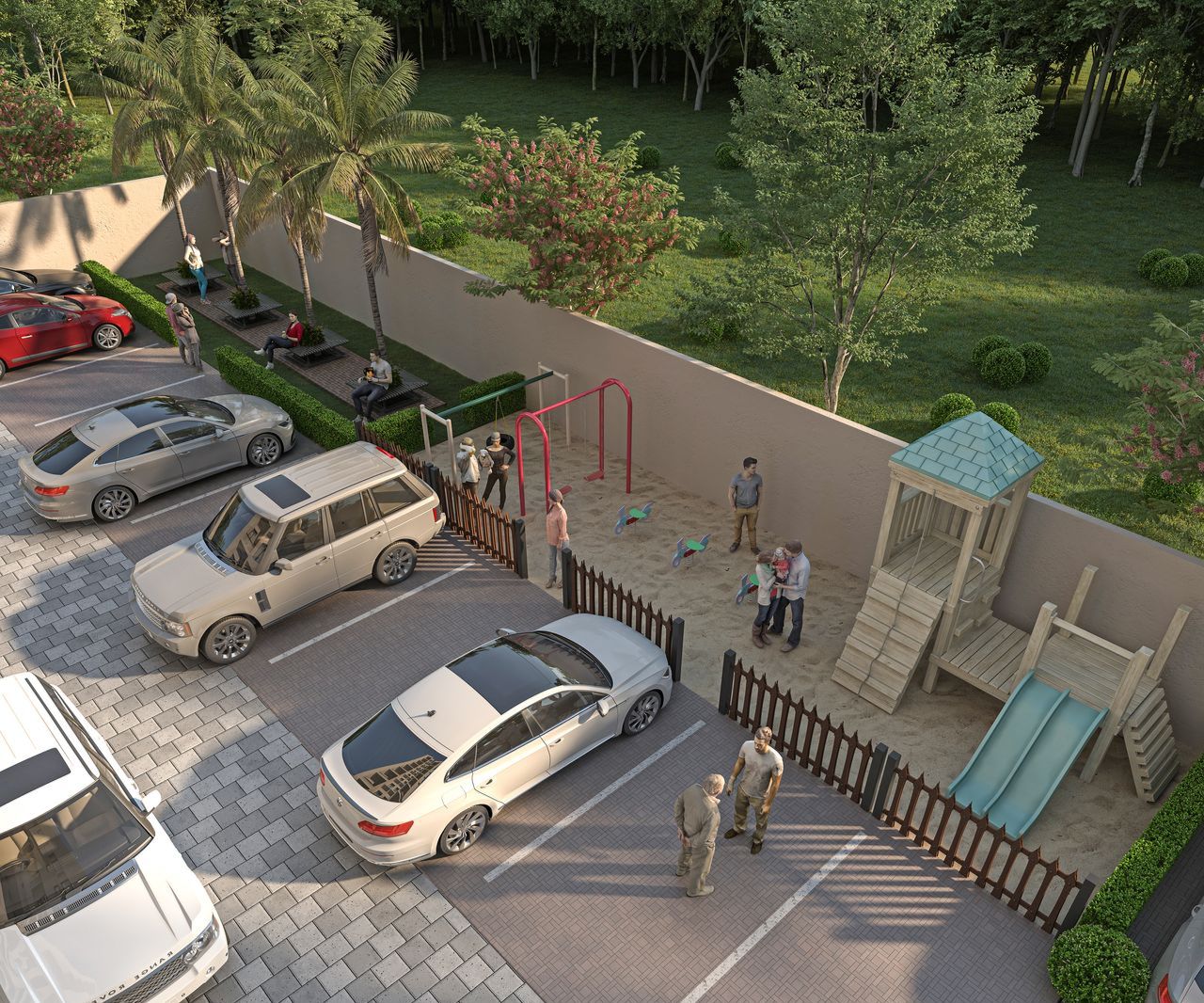 F_007 of real estate project Hari Darshan Sky located at Chhani, Vadodara, Gujarat