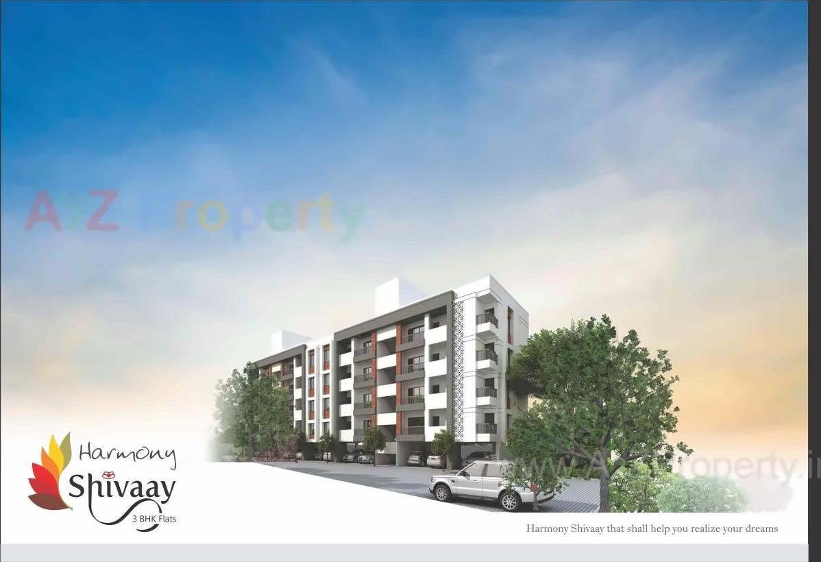 3D Elevation of real estate project Harmony Shivaay located at Saiyad, Vadodara, Gujarat