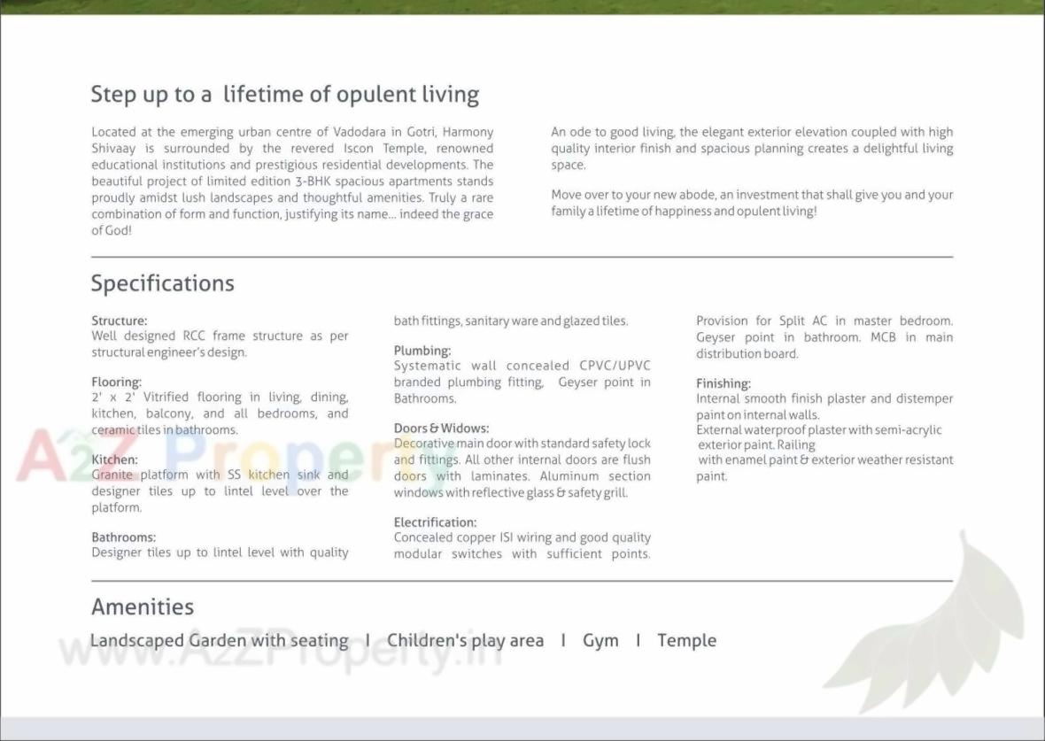 Project Specifications