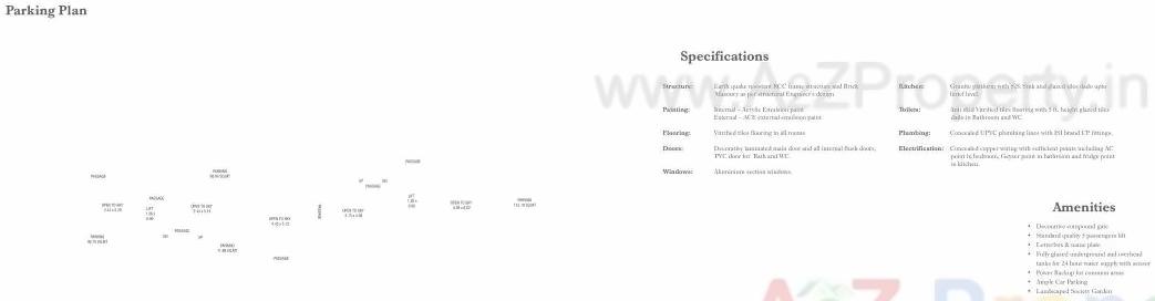  of real estate project Hazelwoods located at Vasna, Vadodara, Gujarat