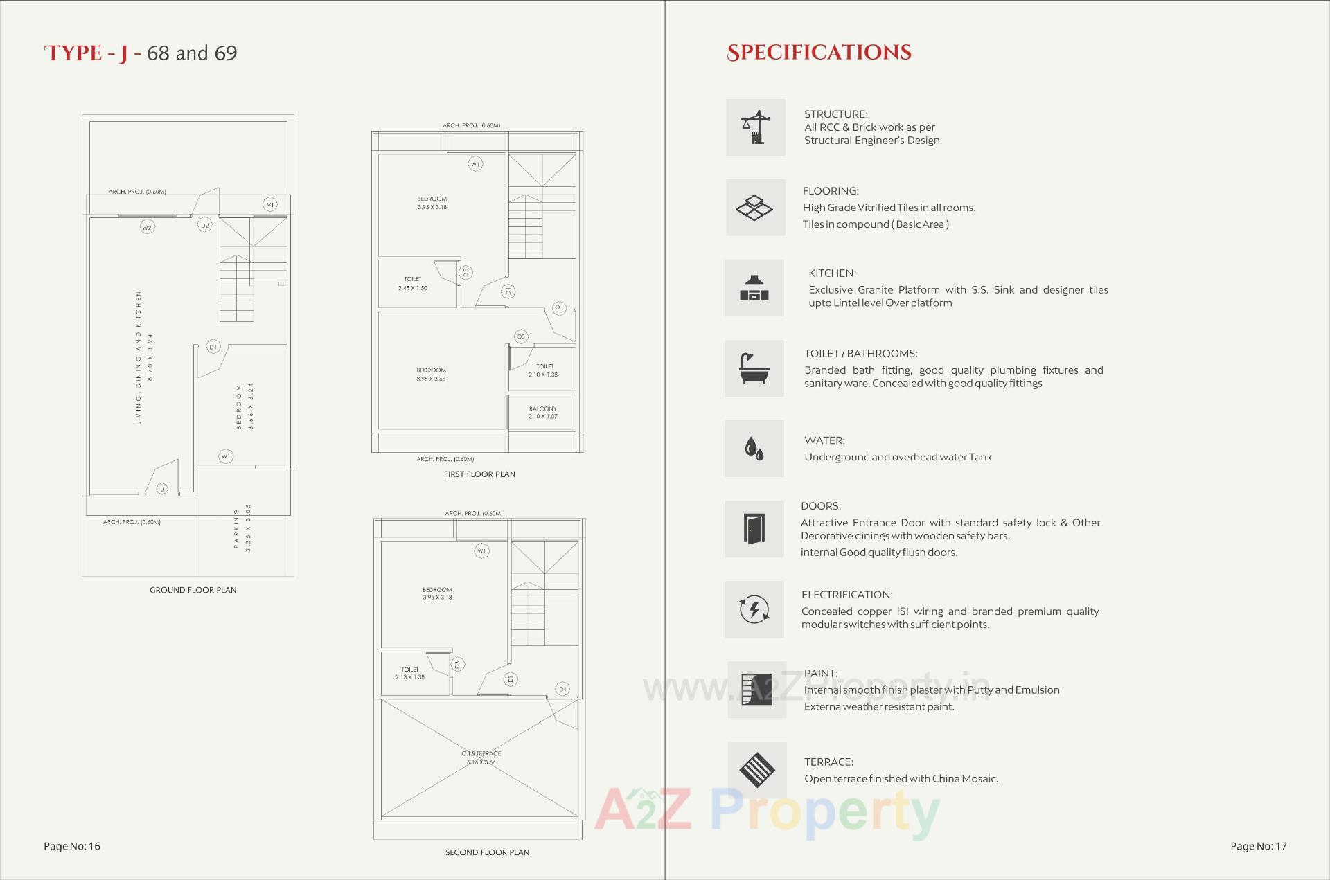  of real estate project Heritage Aarcon located at Tarsali, Vadodara, Gujarat