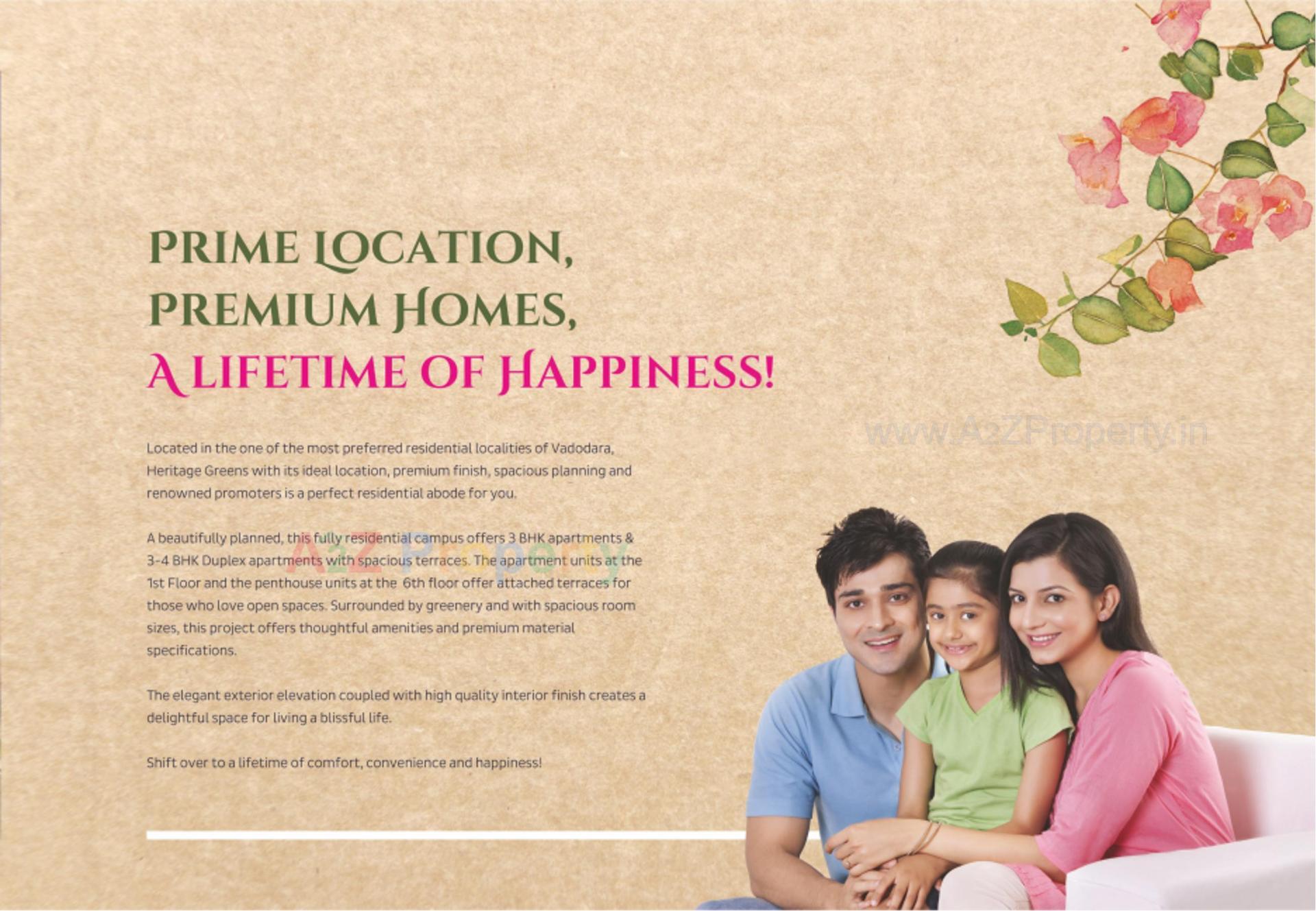  of real estate project Heritage Green located at Vadodara, Vadodara, Gujarat