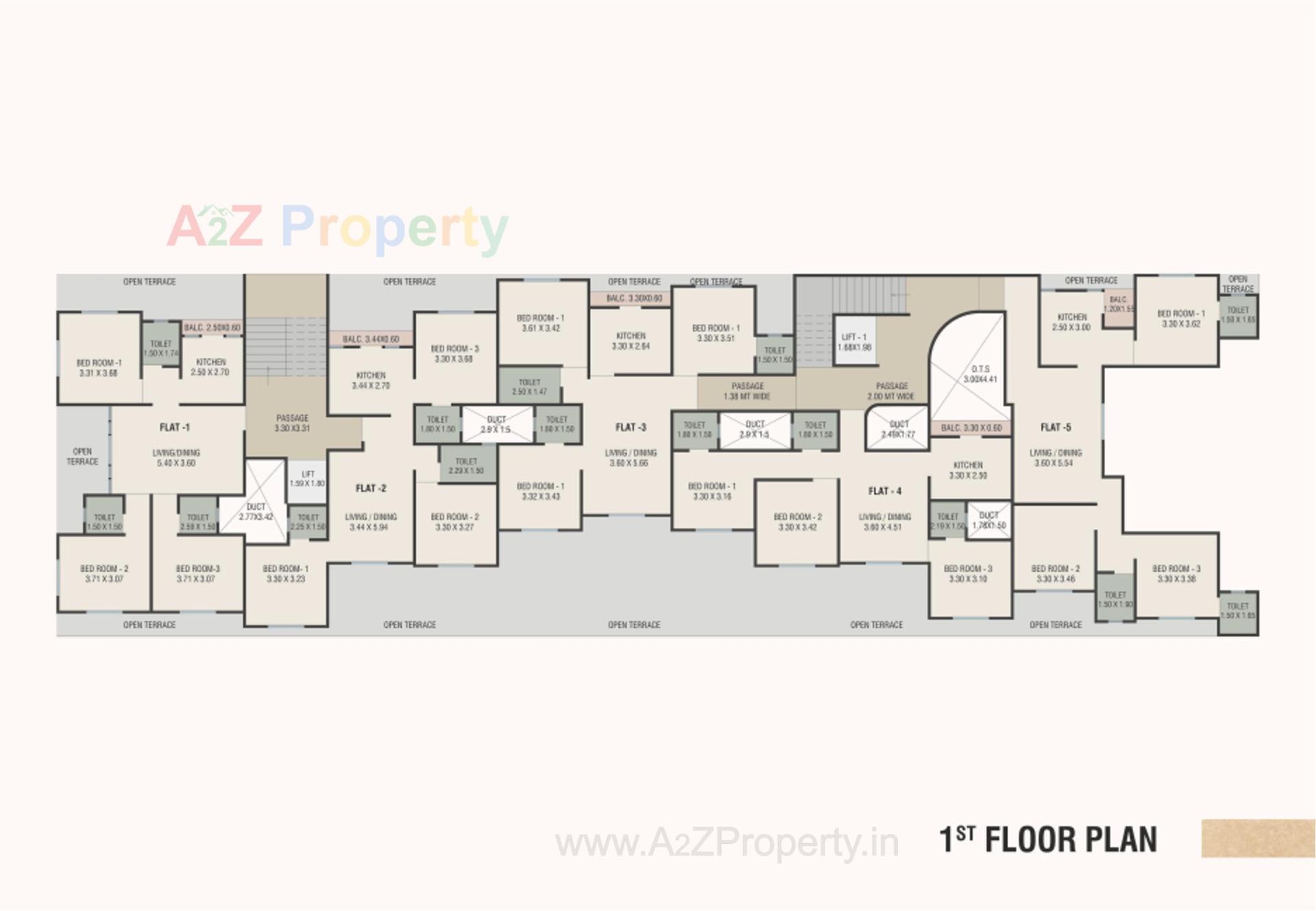 Layout of real estate project Heritage Green located at Vadodara, Vadodara, Gujarat