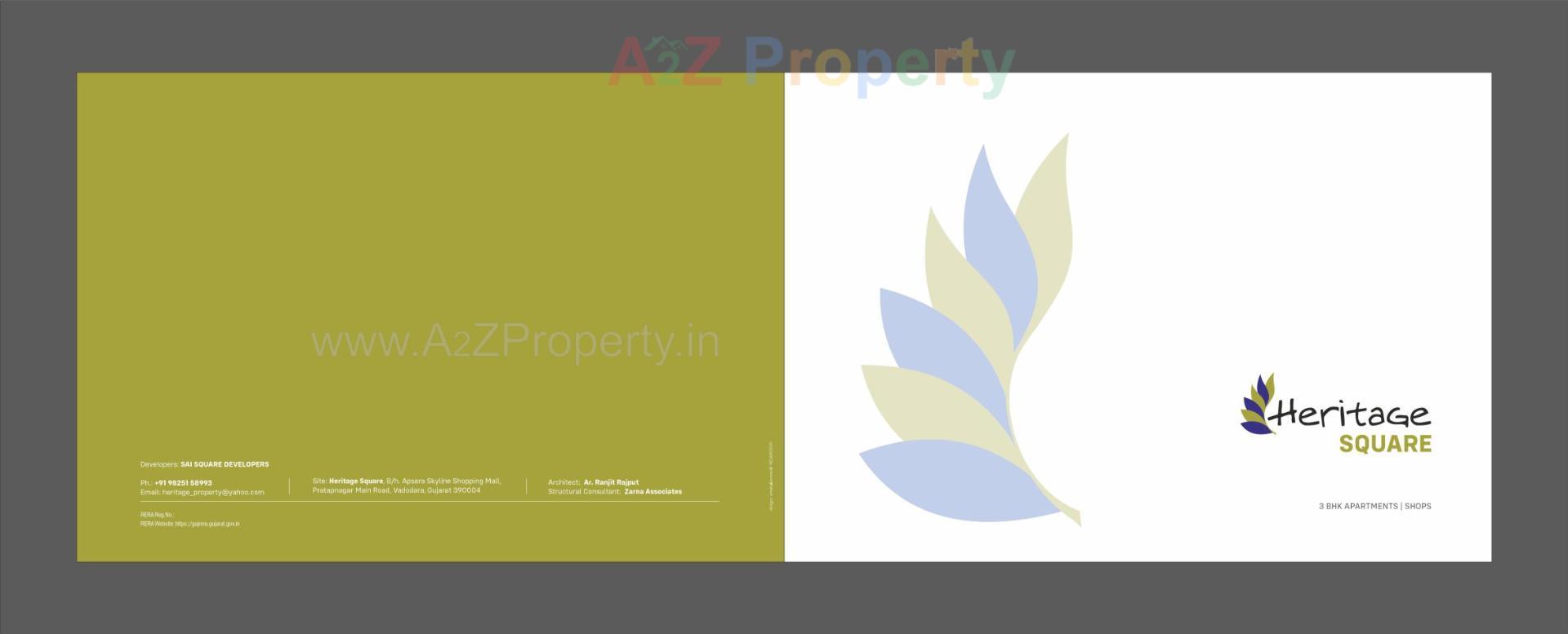  of real estate project Heritage Square located at Kasba, Vadodara, Gujarat