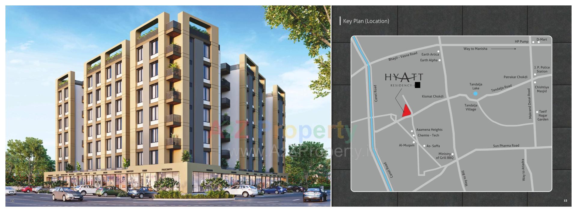  of real estate project Hyatt Residency located at Vadodara, Vadodara, Gujarat