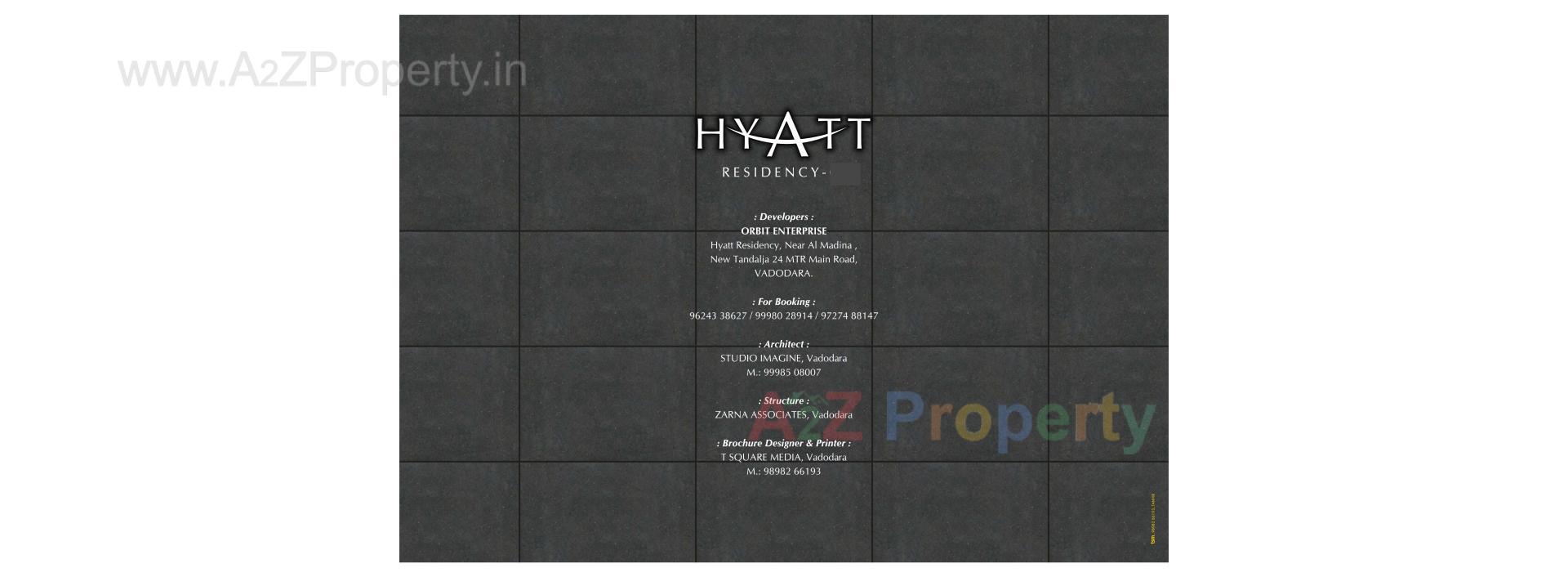  of real estate project Hyatt Residency located at Vadodara, Vadodara, Gujarat