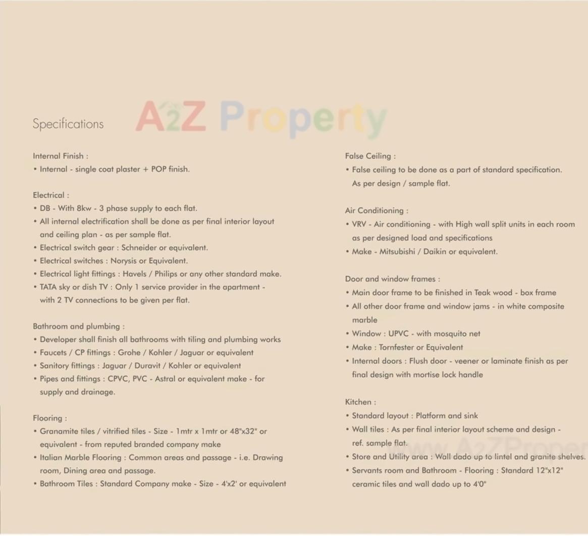 Project Specifications