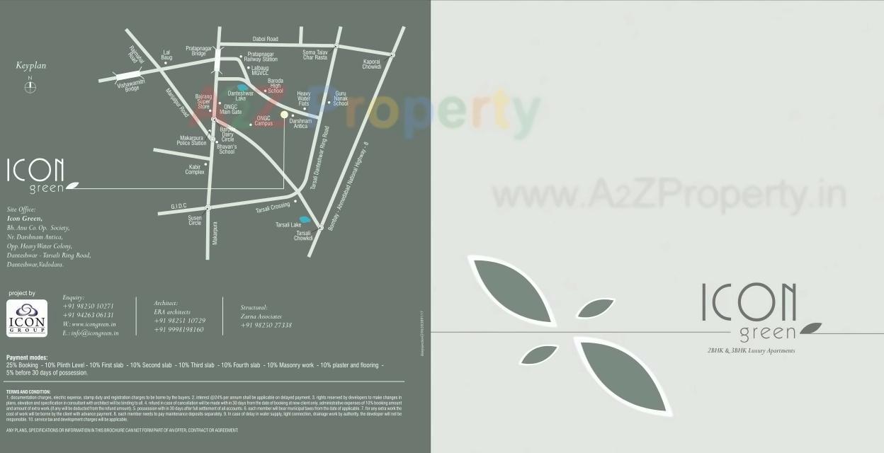  of real estate project Icon Green located at Danteshwar, Vadodara, Gujarat