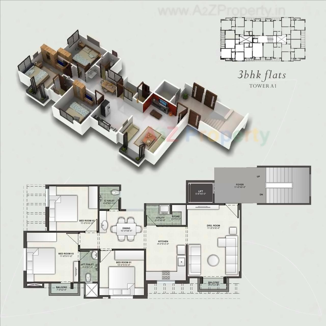 Layout of real estate project Icon Green located at Danteshwar, Vadodara, Gujarat