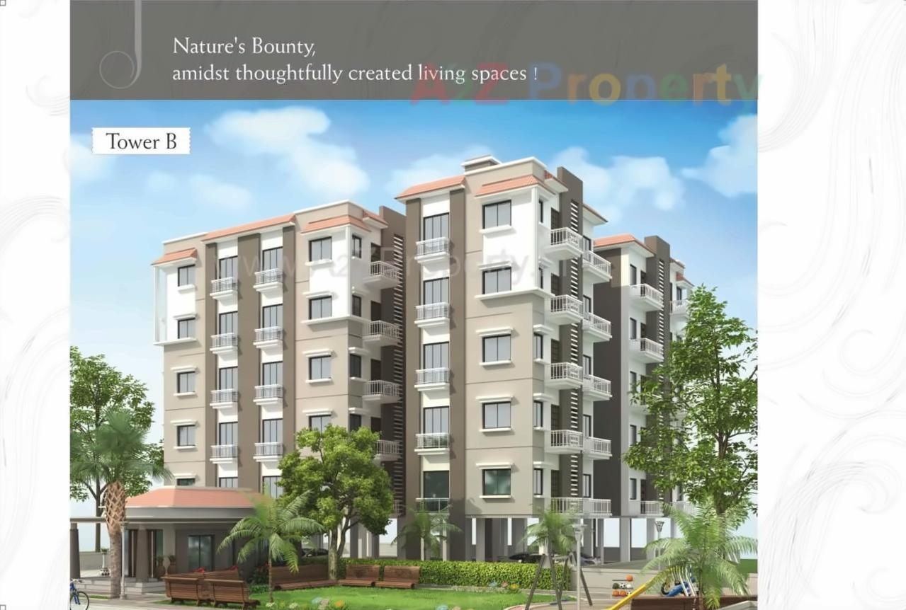 3D Elevation of real estate project Indrabhavan located at Maretha, Vadodara, Gujarat