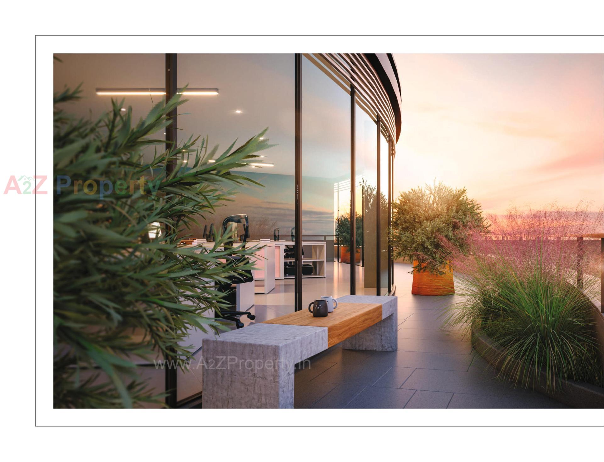 3D Elevation of real estate project Infinity Park located at Tandalja, Vadodara, Gujarat