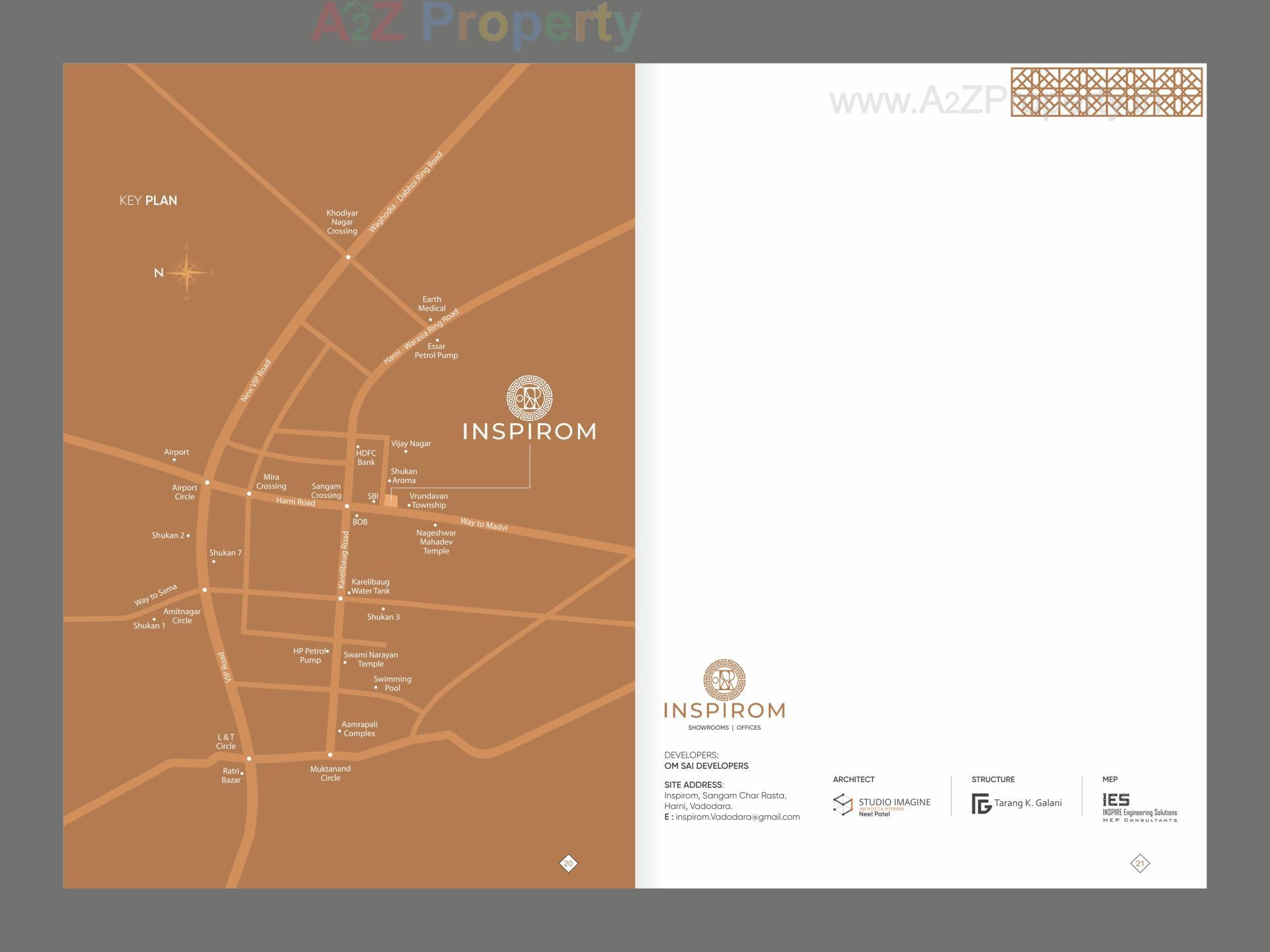  of real estate project Inspirom located at Savad, Vadodara, Gujarat