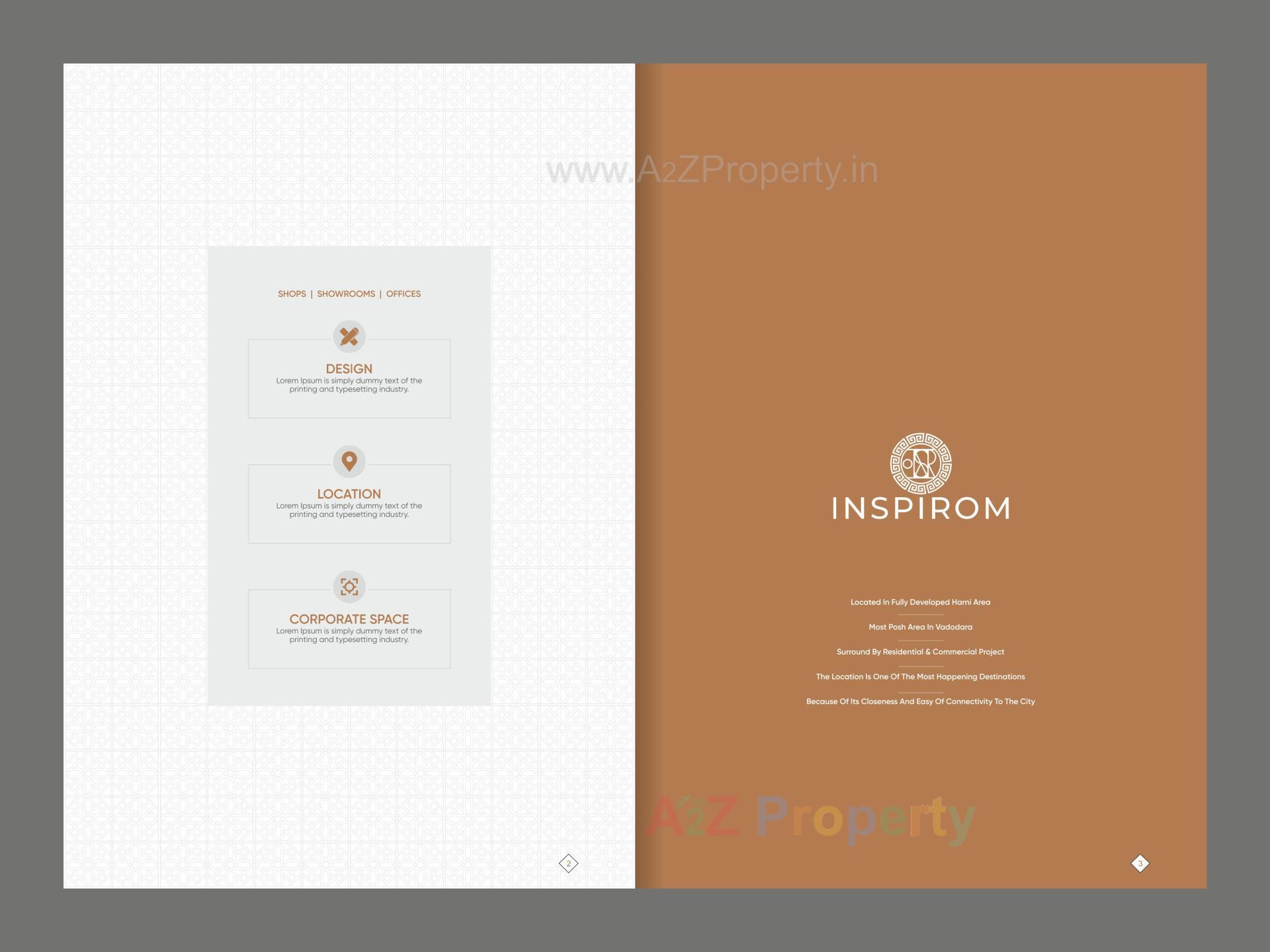  of real estate project Inspirom located at Savad, Vadodara, Gujarat