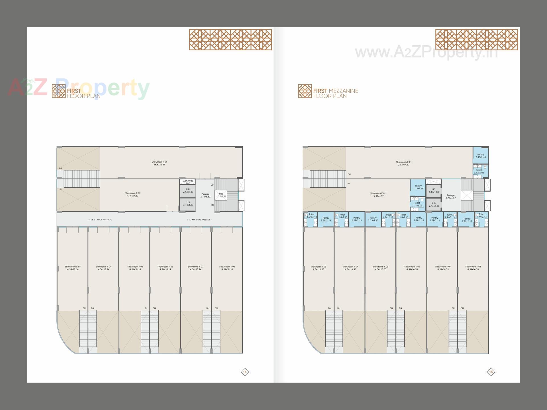 Layout of real estate project Inspirom located at Savad, Vadodara, Gujarat