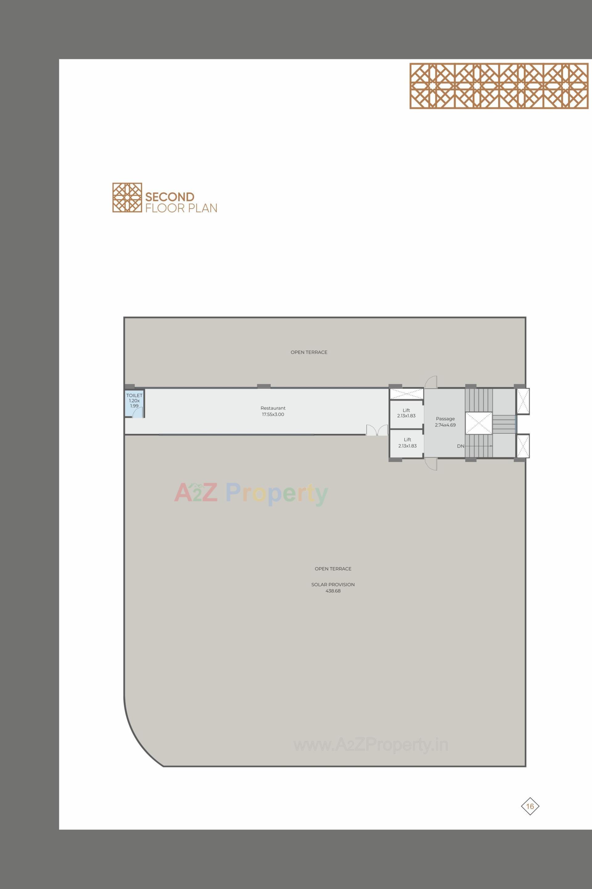 Layout of real estate project Inspirom located at Savad, Vadodara, Gujarat