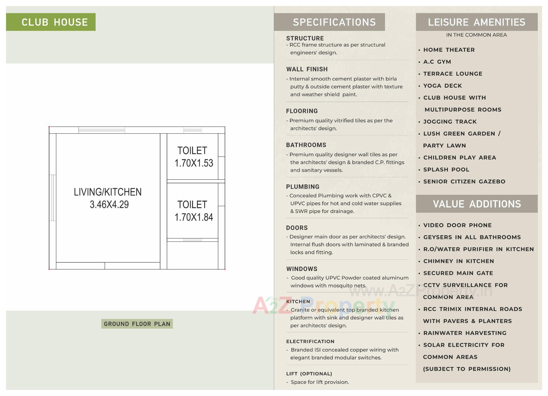  of real estate project Isha Vasyam located at Harni, Vadodara, Gujarat