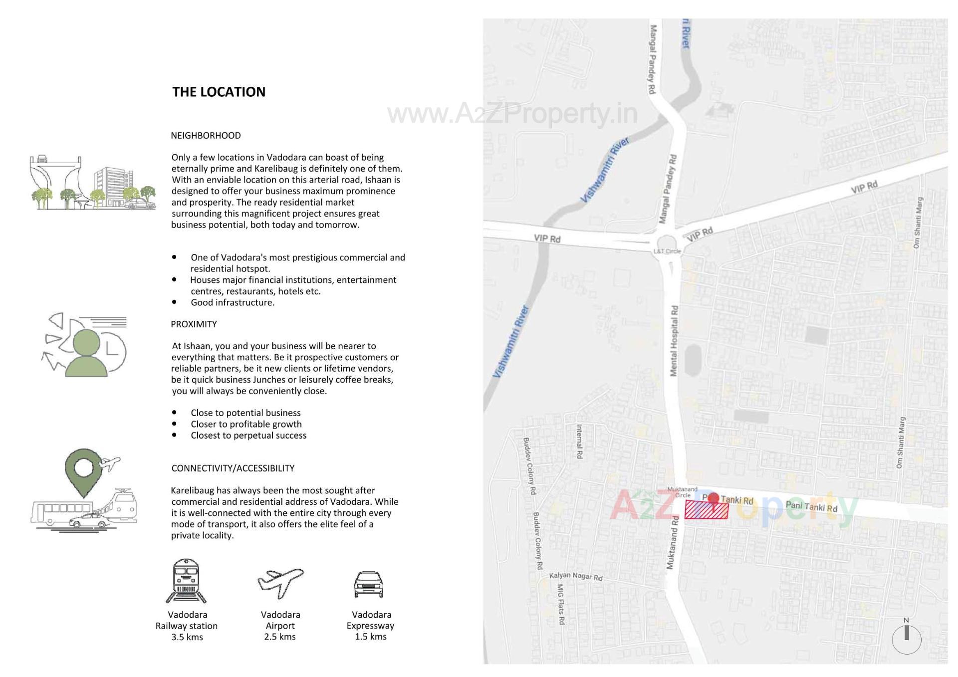  of real estate project Ishaan located at Nagarwada, Vadodara, Gujarat