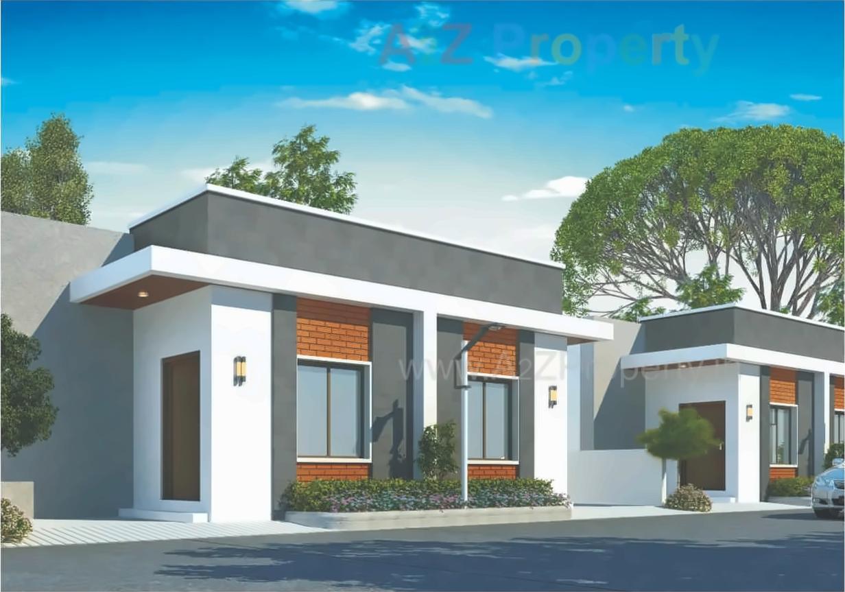 3D Elevation of real estate project J P Greens located at Shripor-timbi, Vadodara, Gujarat