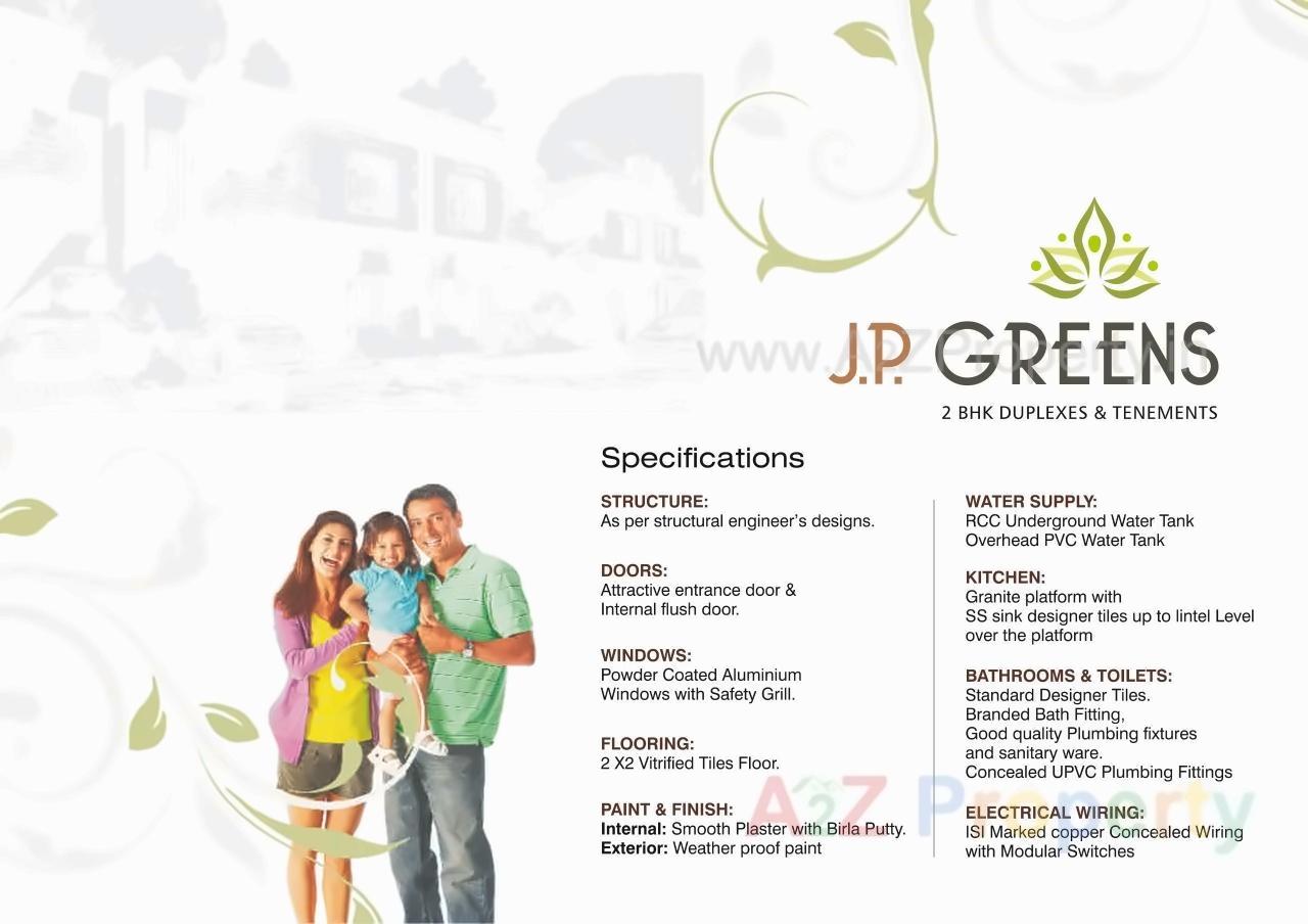 of real estate project J P Greens located at Shripor-timbi, Vadodara, Gujarat
