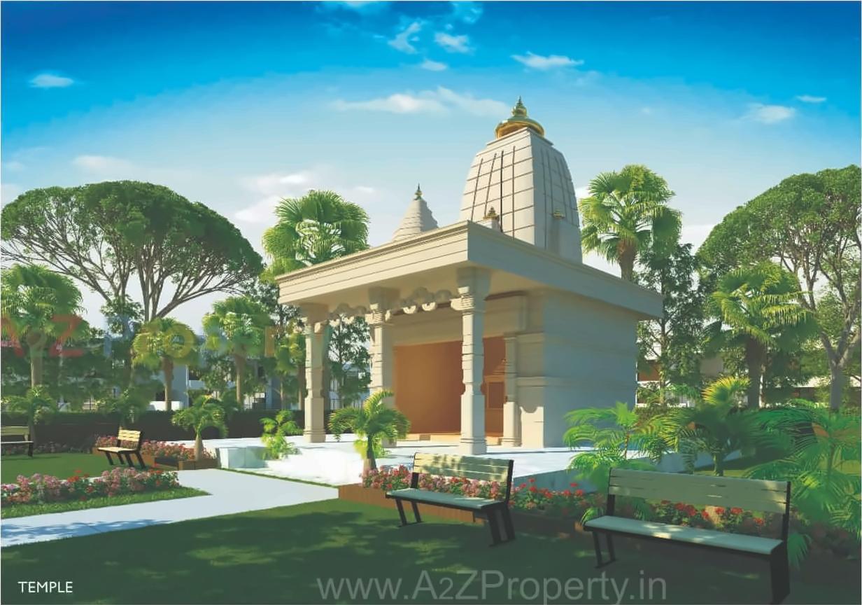 3D Elevation of real estate project J P Greens located at Shripor-timbi, Vadodara, Gujarat
