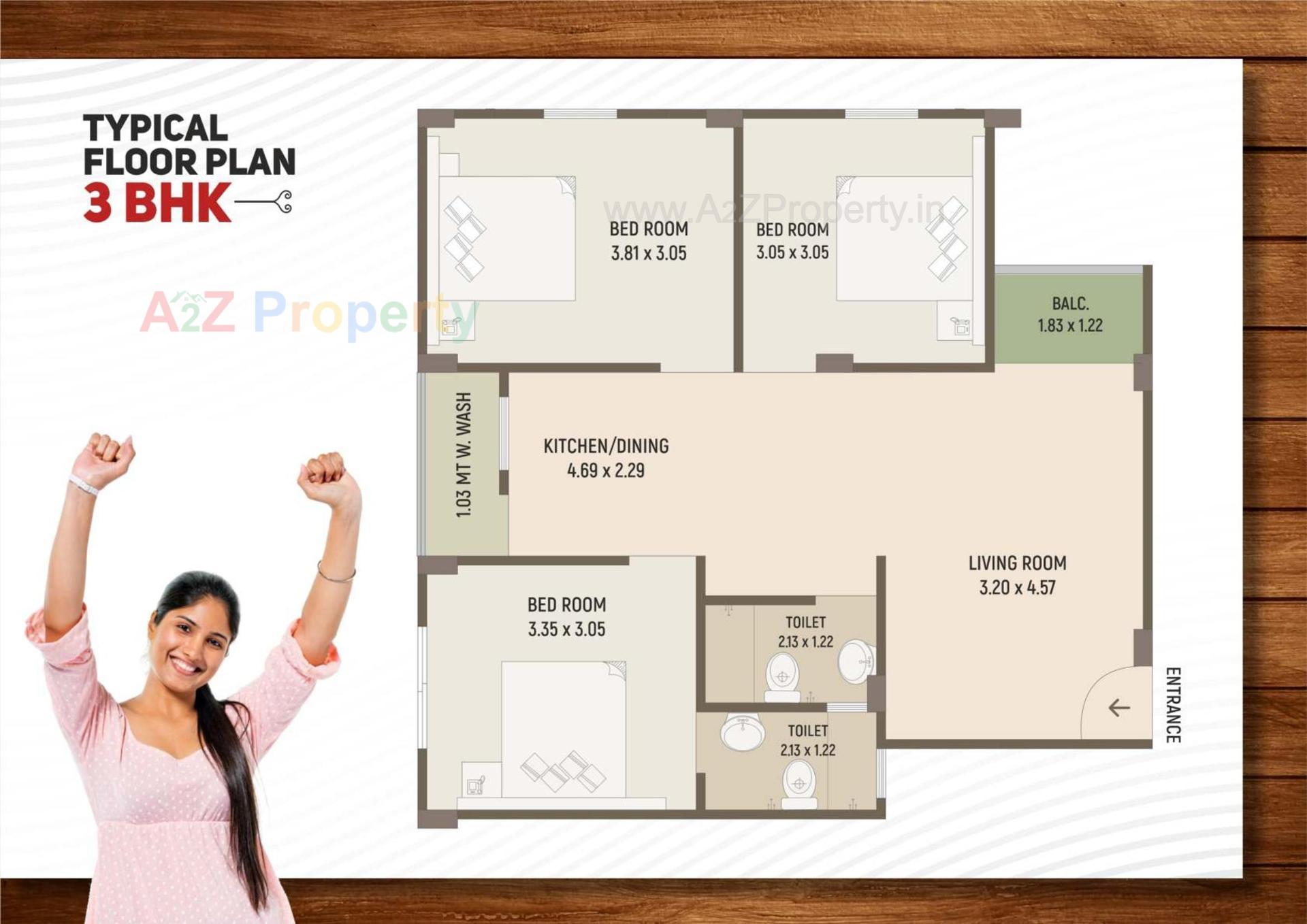  of real estate project Jalaram Heritage located at Tandalja, Vadodara, Gujarat