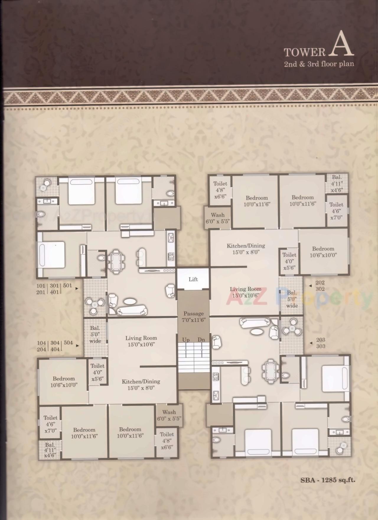 Layout of real estate project Jalsa located at Sevasi, Vadodara, Gujarat