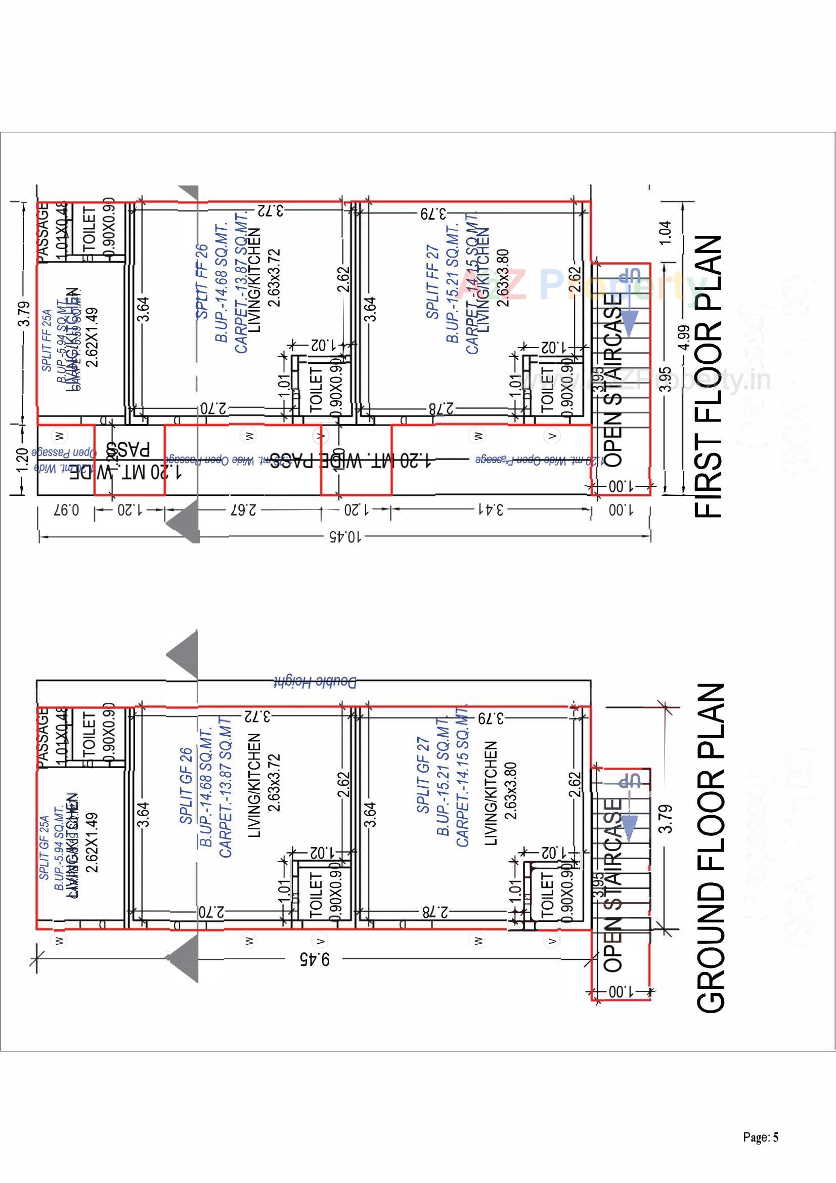 Layout of real estate project Jayshree Avenue located at Karjan, Vadodara, Gujarat