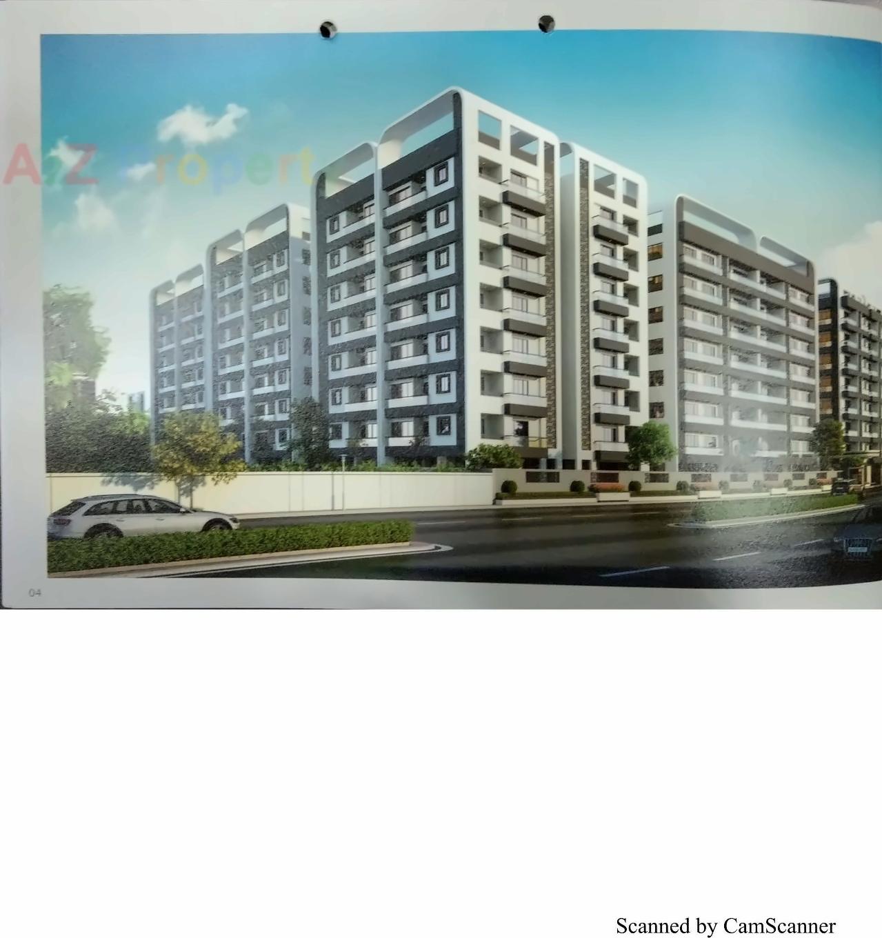 3D Elevation of real estate project Jumeirah Park located at Tandalaja, Vadodara, Gujarat