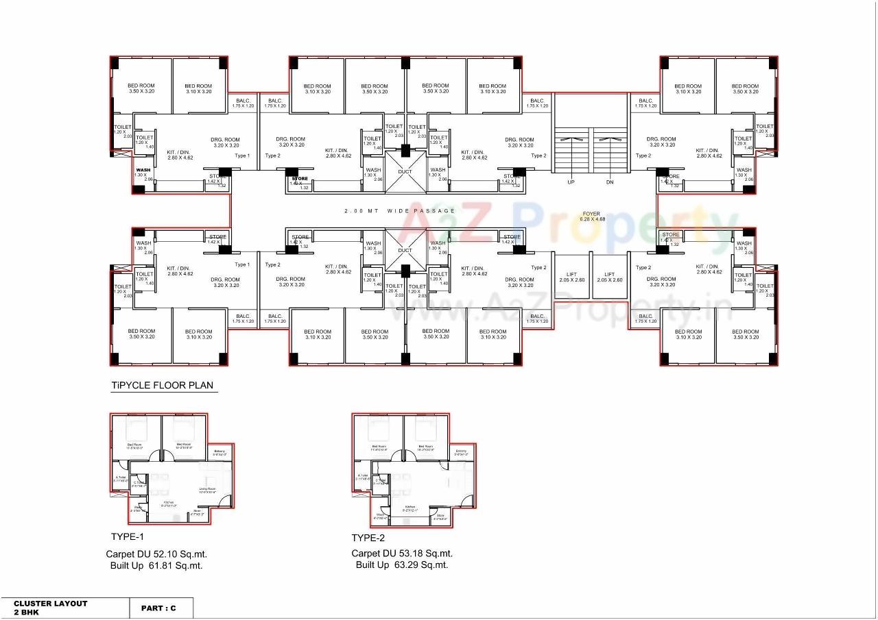 Layout of real estate project Jv Translife located at Nizampura, Vadodara, Gujarat
