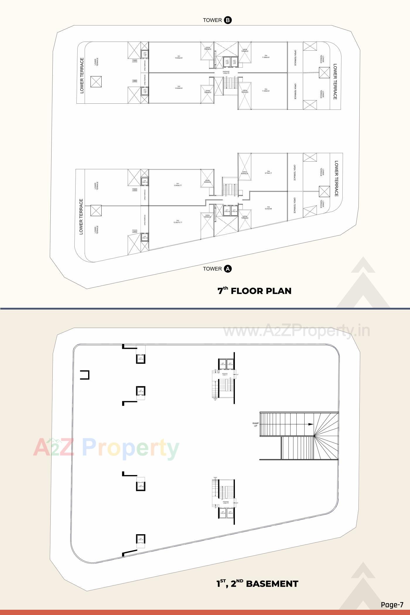 Layout of real estate project K10 Index located at V--kasba, Vadodara, Gujarat