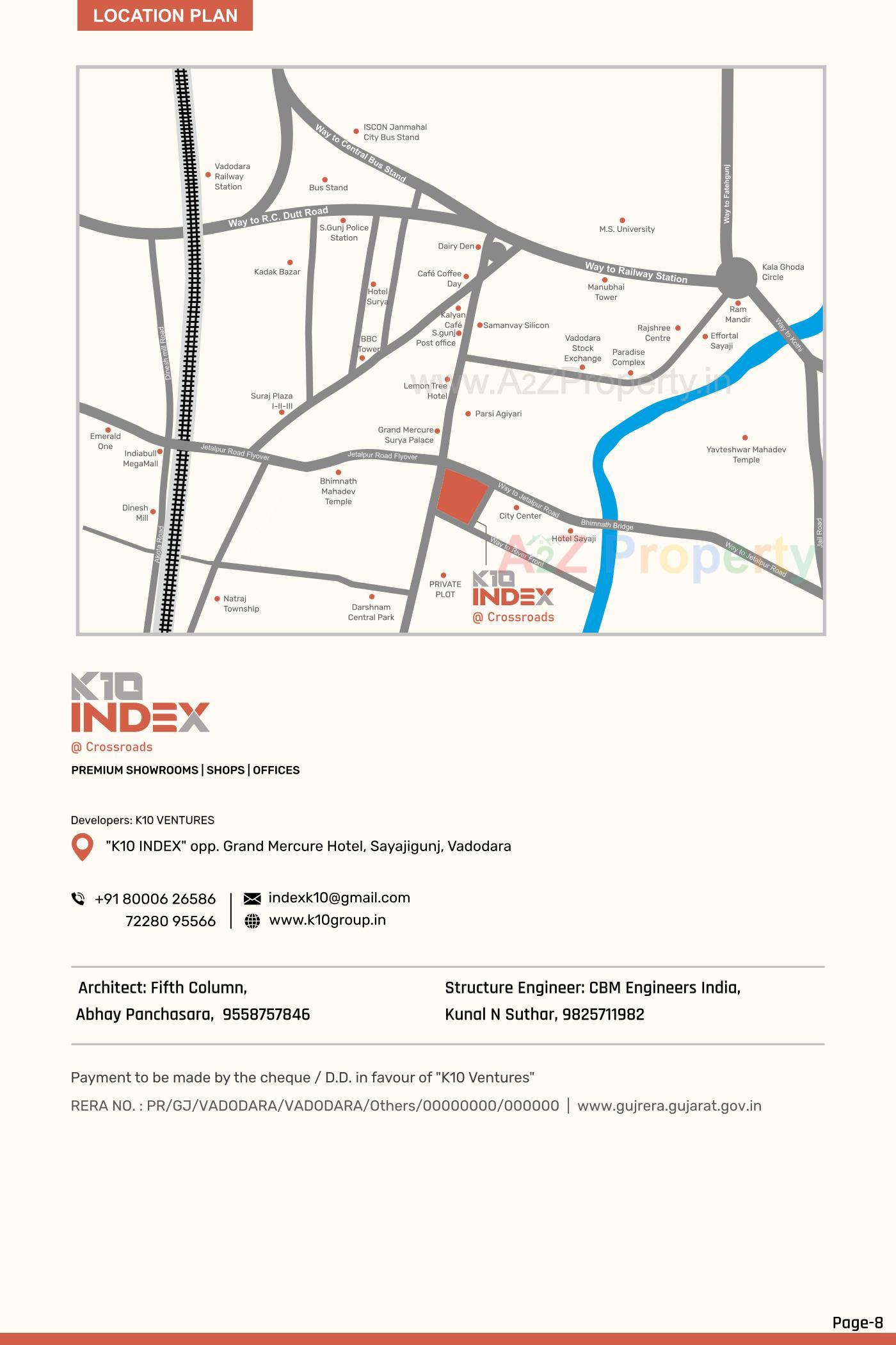  of real estate project K10 Index located at V--kasba, Vadodara, Gujarat