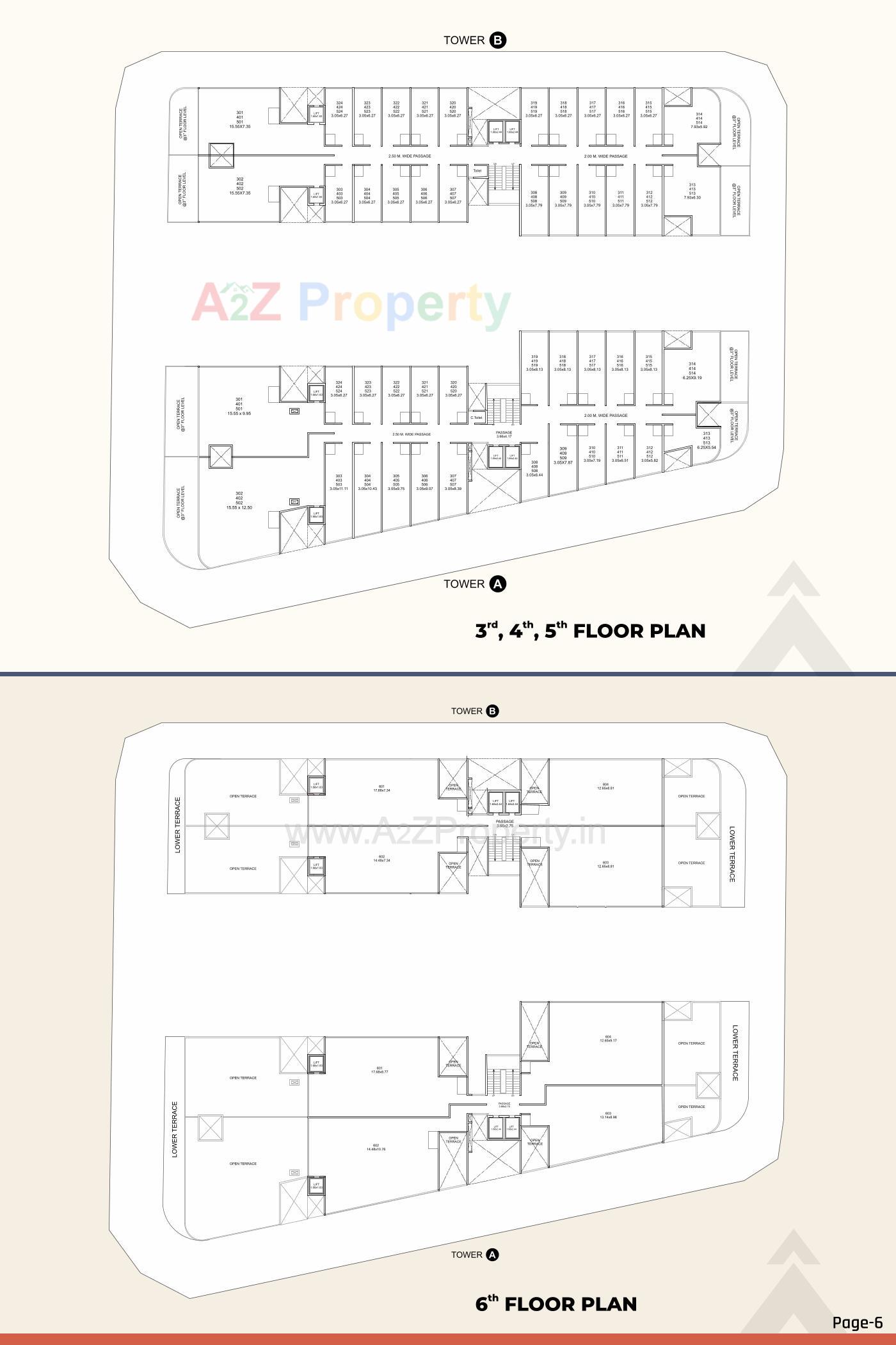 Layout of real estate project K10 Index located at V--kasba, Vadodara, Gujarat