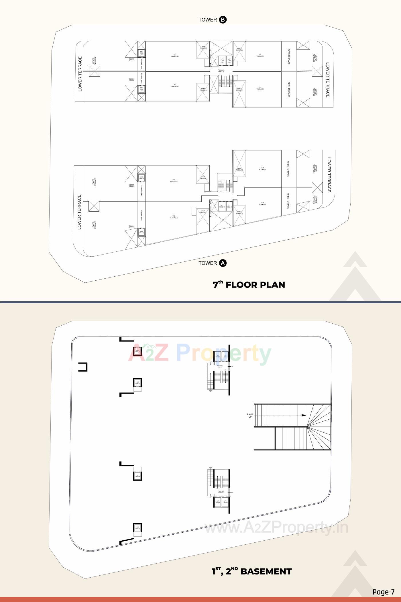 Layout of real estate project K10 Index located at V--kasba, Vadodara, Gujarat