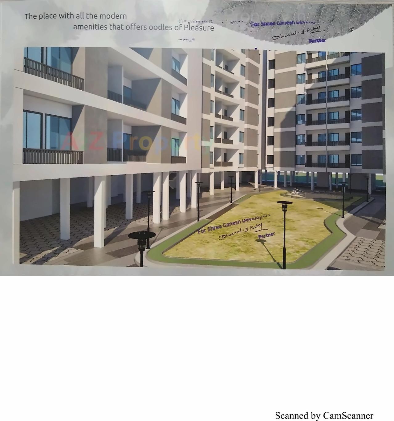 3D Elevation of real estate project Kalash Icon located at Tarsali, Vadodara, Gujarat