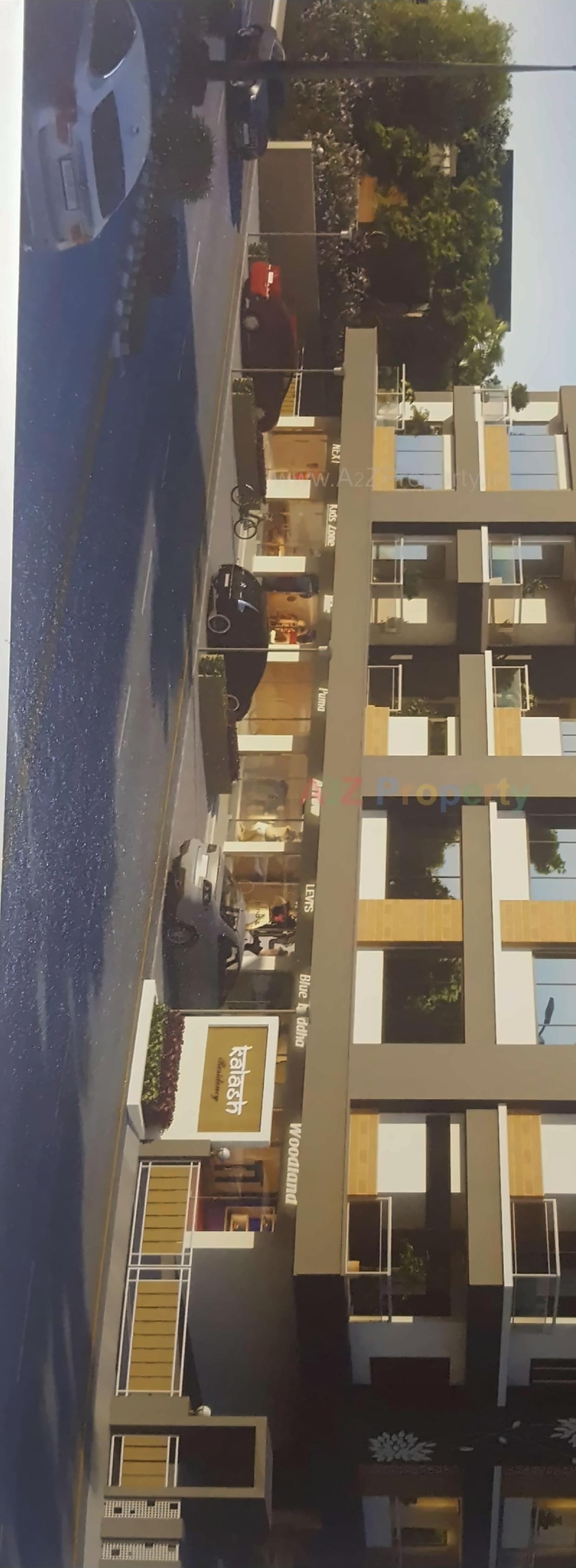 3D Elevation of real estate project Kalash Residency located at Sama, Vadodara, Gujarat