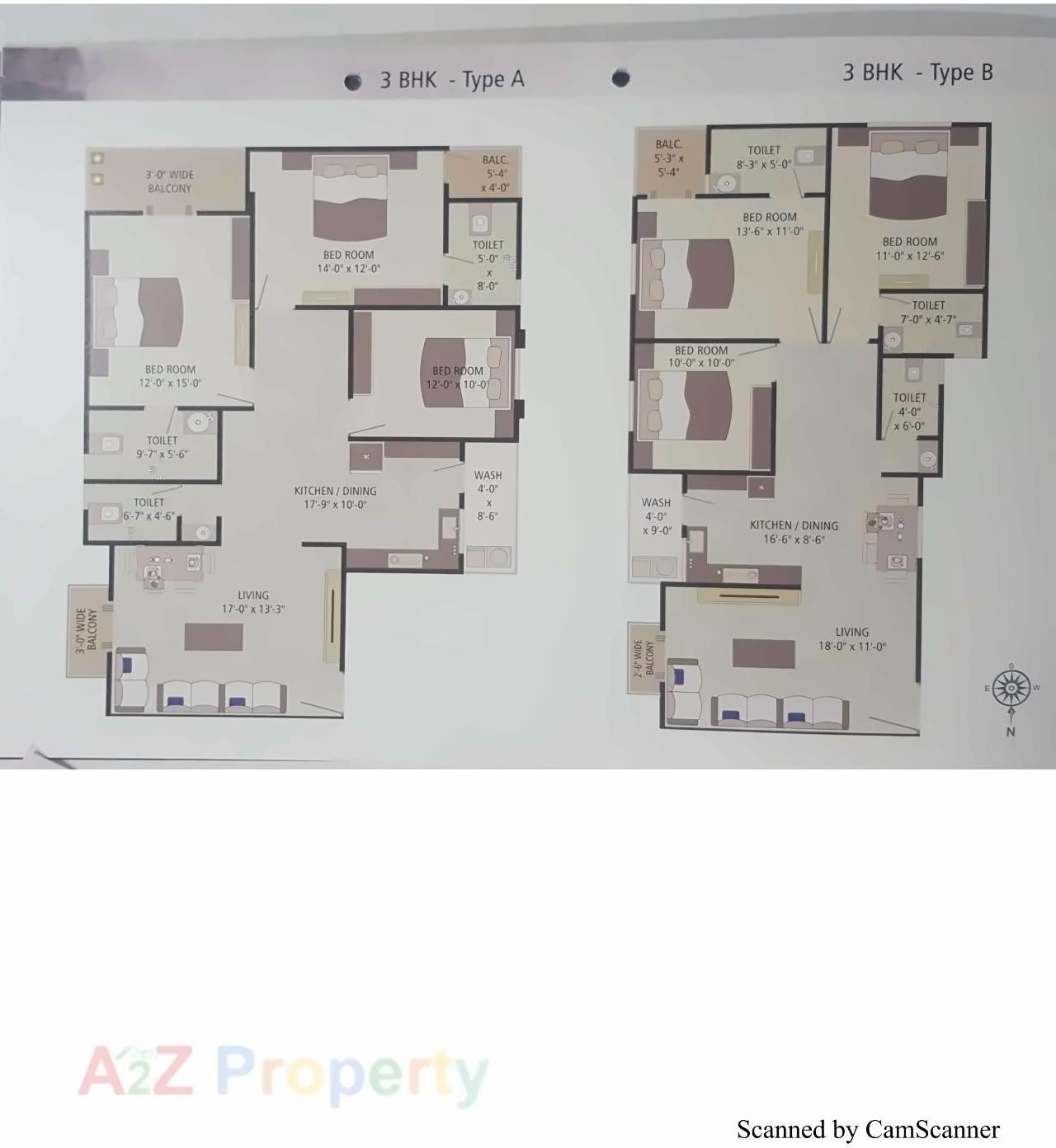 Layout of real estate project Kalash Residency located at Sama, Vadodara, Gujarat