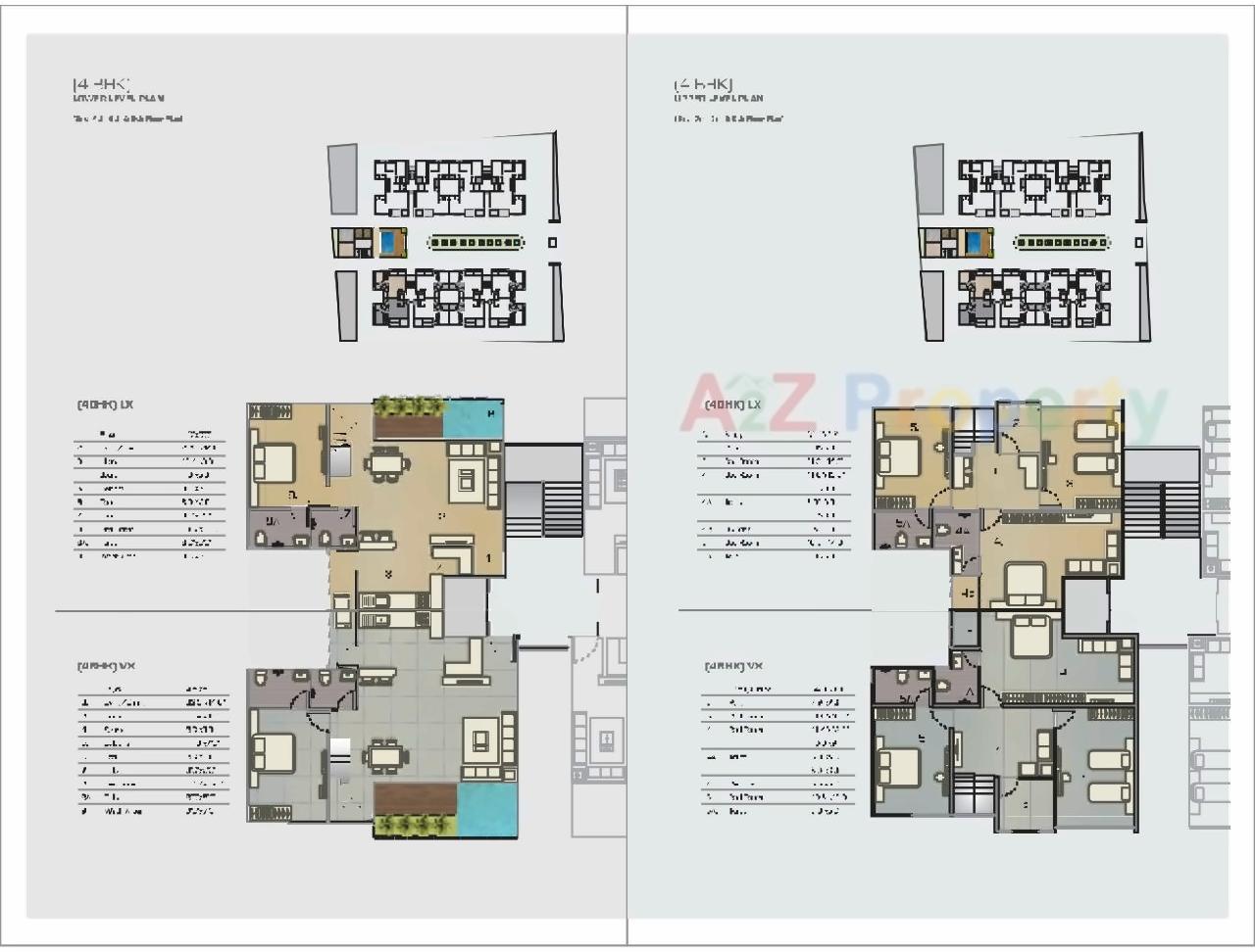 Layout of real estate project Kalp Nishang located at Gotri, Vadodara, Gujarat