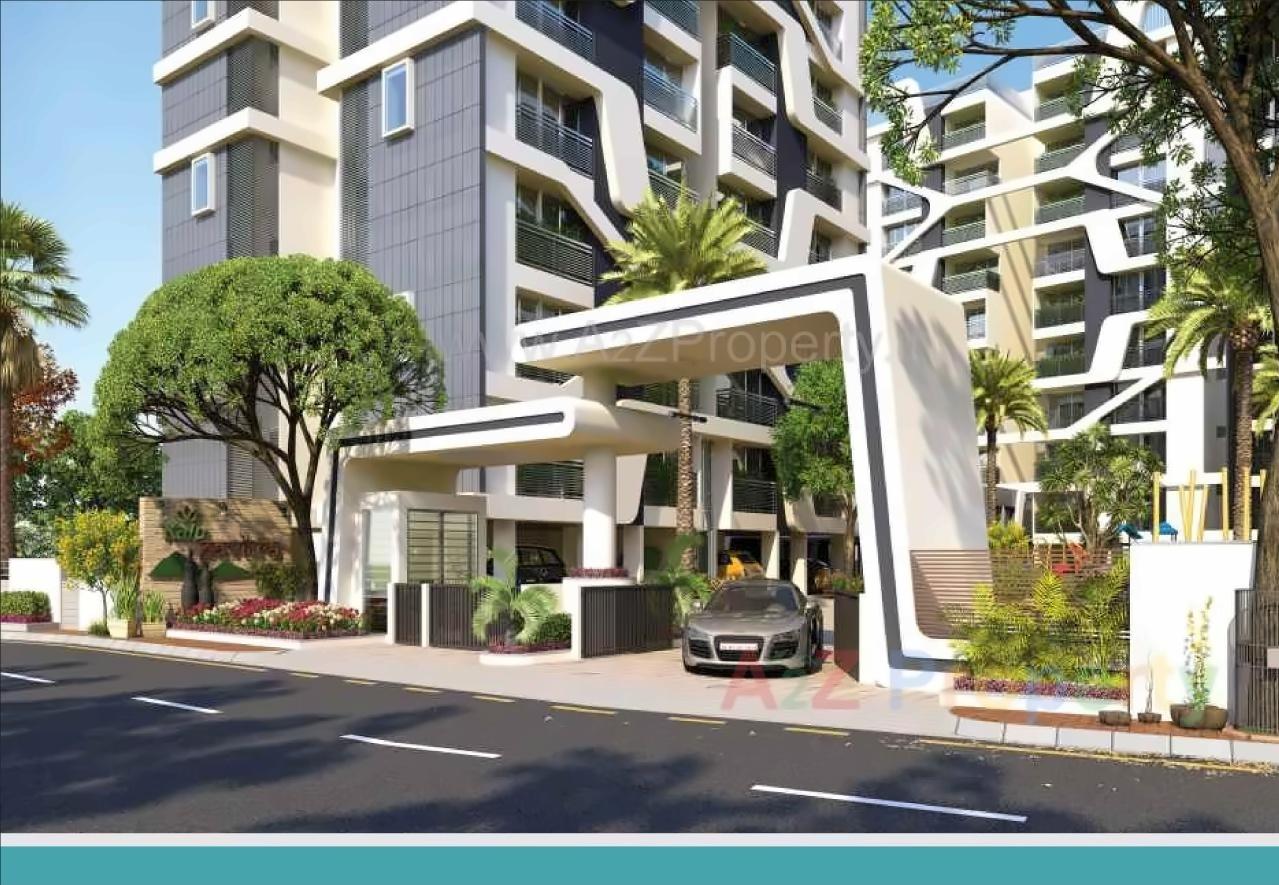 3D Elevation of real estate project Kalp Pavitra located at Gotri, Vadodara, Gujarat