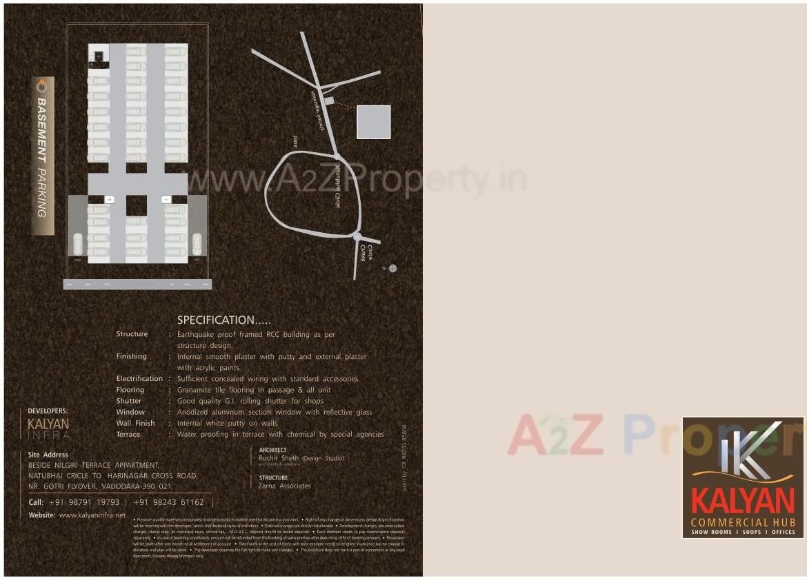  of real estate project Kalyan Hub located at Jetalpur, Vadodara, Gujarat