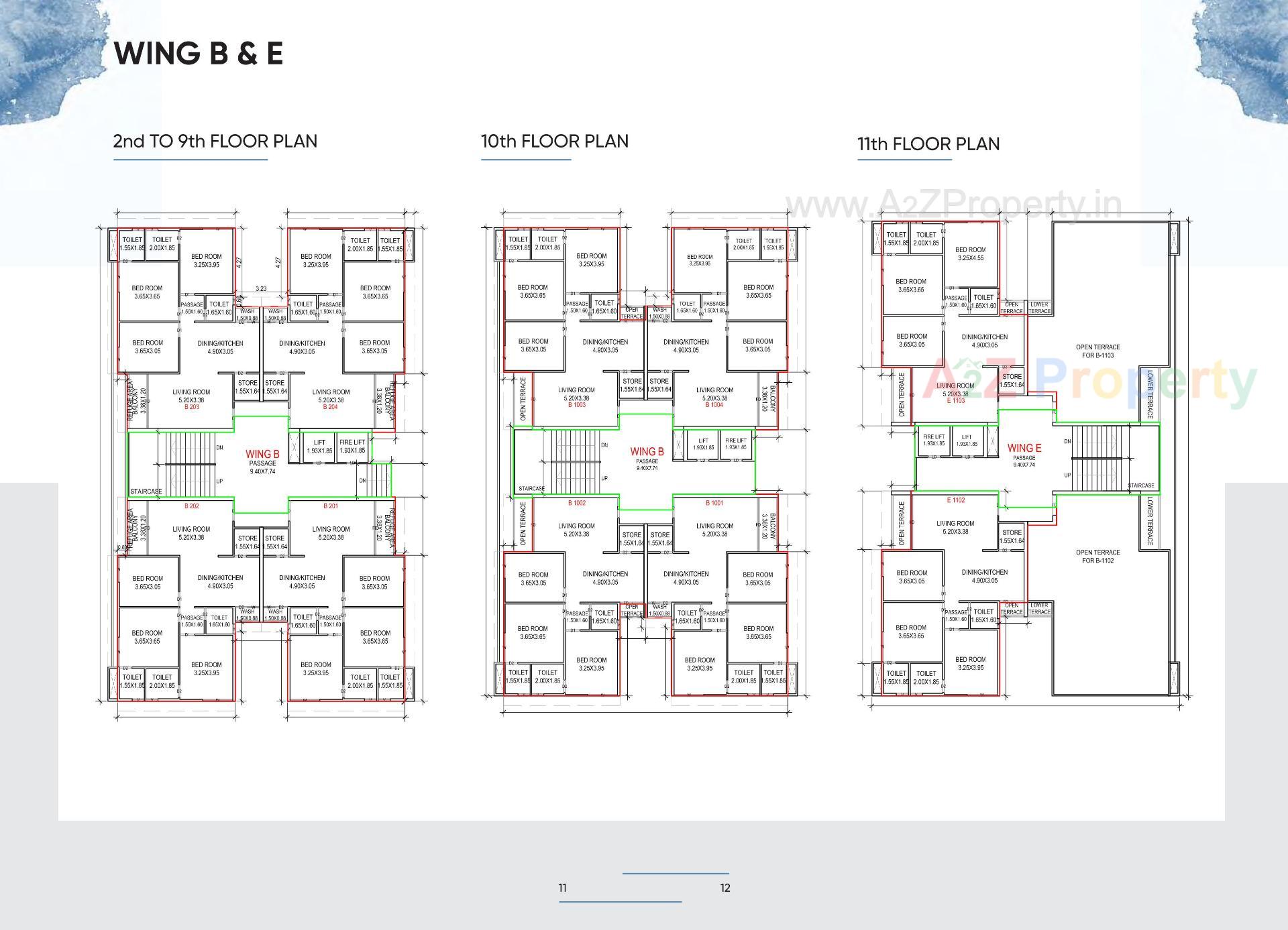 Layout of real estate project Kamaxi Avenue located at Ankhol, Vadodara, Gujarat
