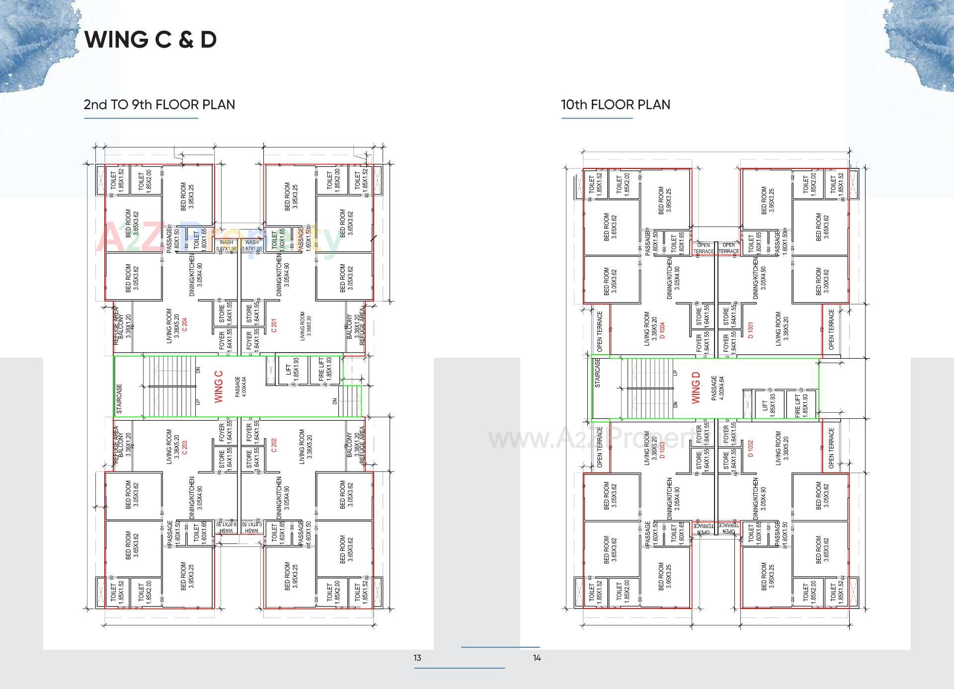 Layout of real estate project Kamaxi Avenue located at Ankhol, Vadodara, Gujarat