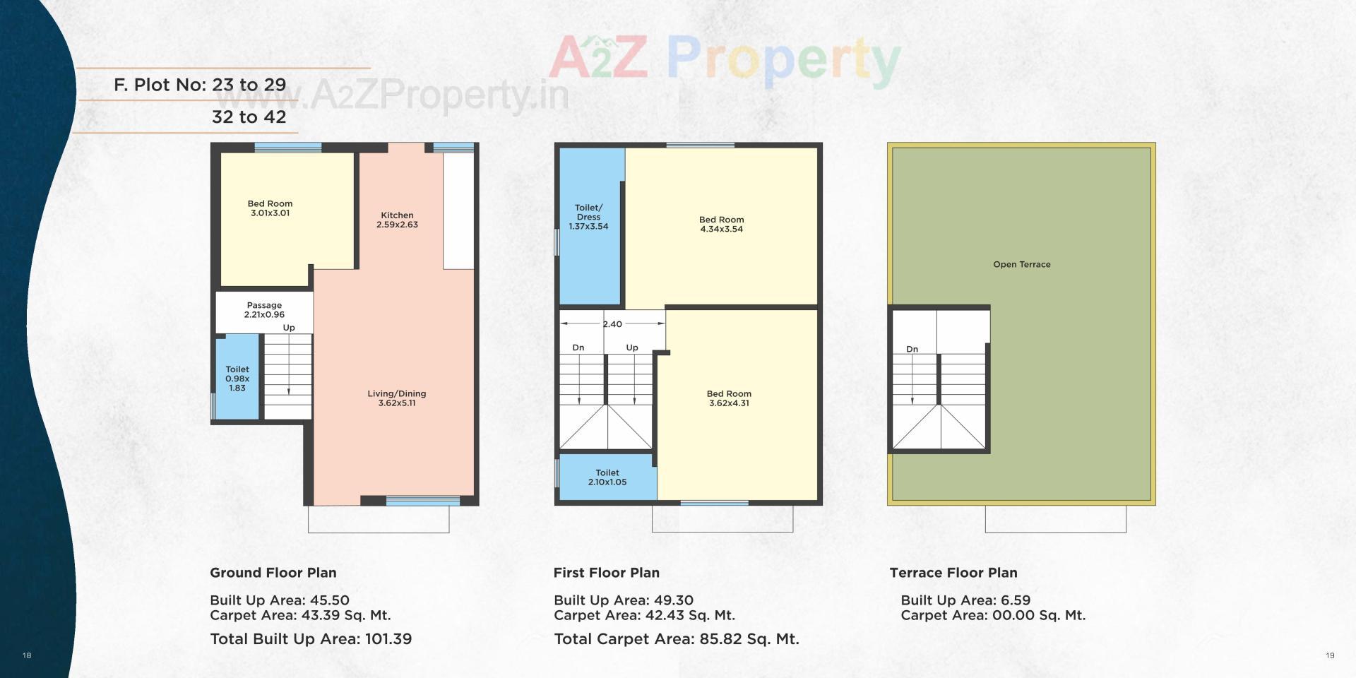 Layout of real estate project Kamdhenu Serenity Villa located at Ankhol, Vadodara, Gujarat