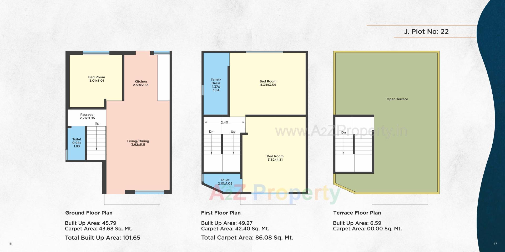 Layout of real estate project Kamdhenu Serenity Villa located at Ankhol, Vadodara, Gujarat