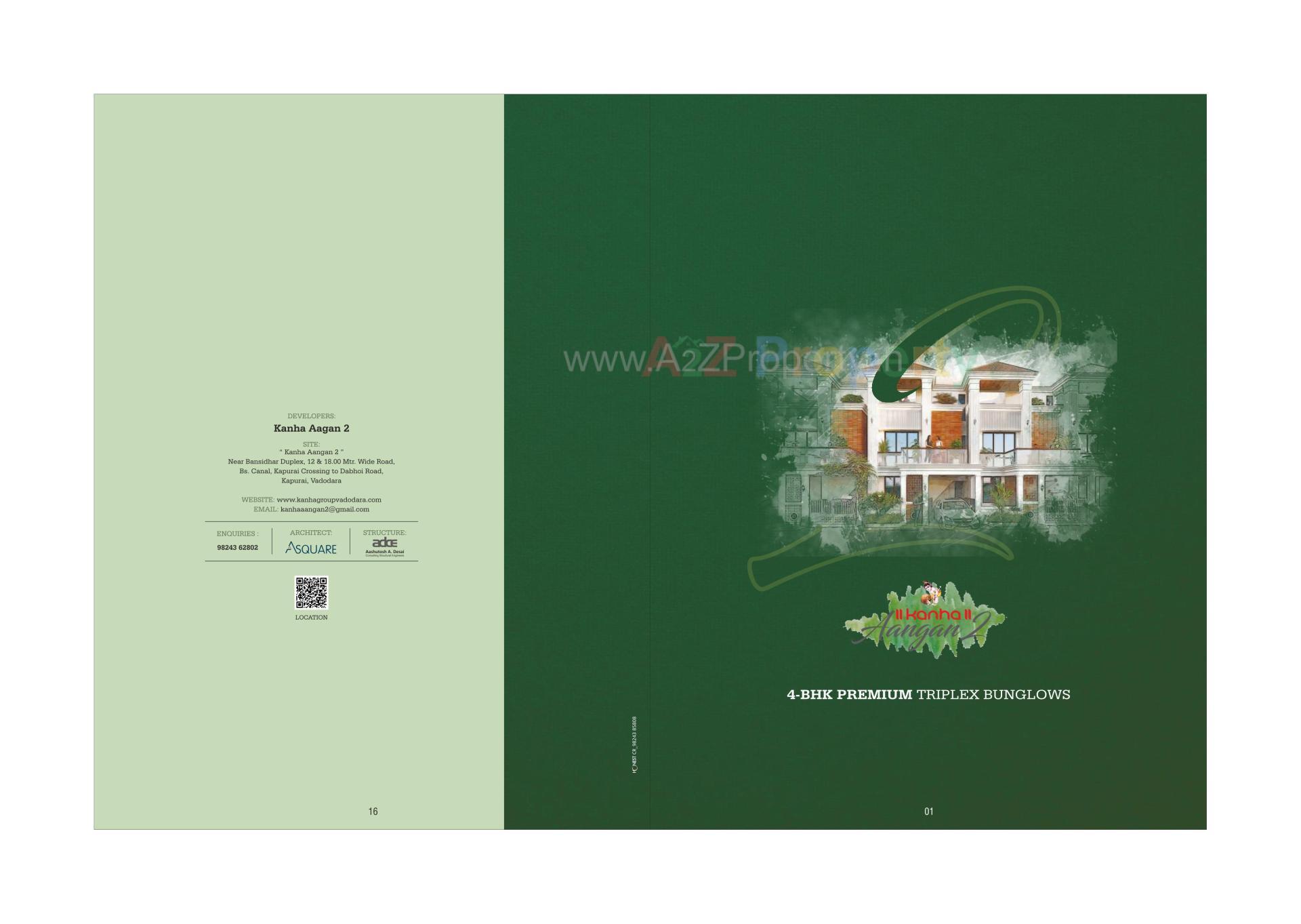  of real estate project Kanha Aangan located at Kapurai , Vadodara, Gujarat