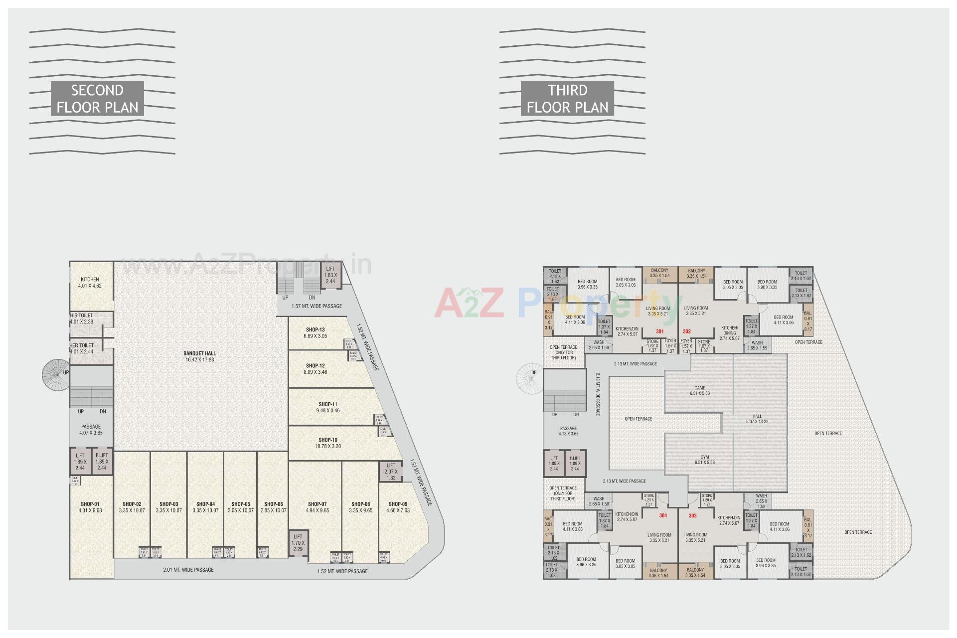 Layout of real estate project Kanha Aerocity located at Sayajipura, Vadodara, Gujarat