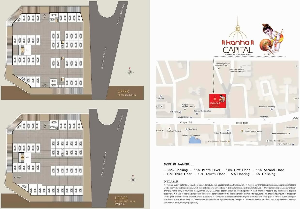  of real estate project Kanha Capital located at Kasba, Vadodara, Gujarat