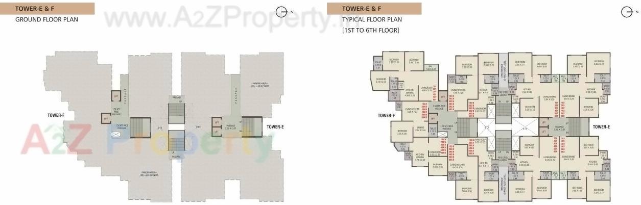 Layout of real estate project Kanha Dreamland located at Bapod, Vadodara, Gujarat