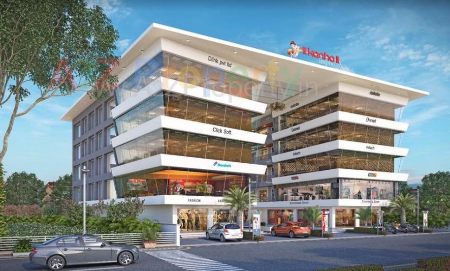 3D Elevation of real estate project Kanha Empire located at Tandalaja, Vadodara, Gujarat